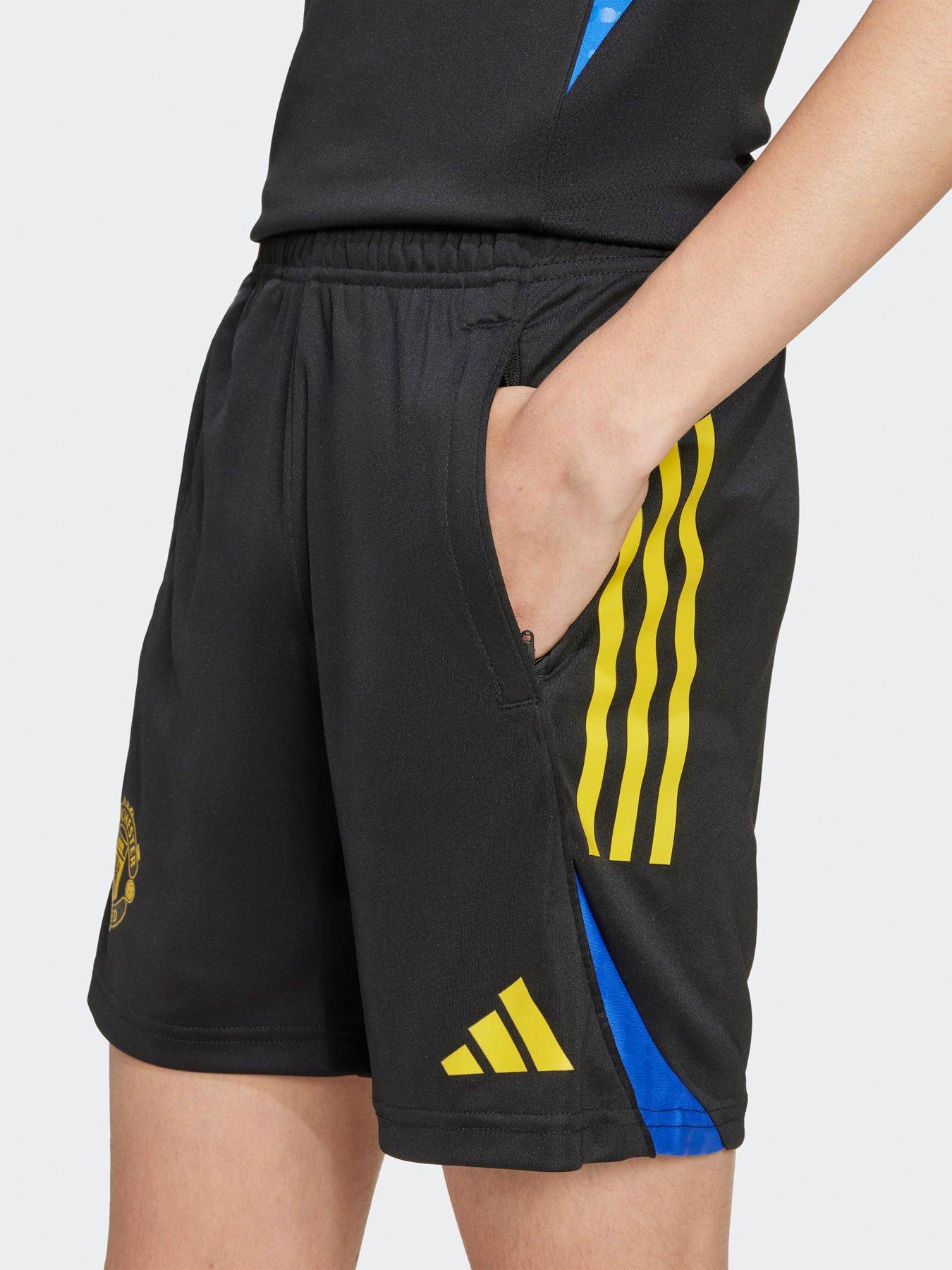 Image 3 of 5 of adidas Junior Manchester United Tiro 25 Competition Training Short - Black