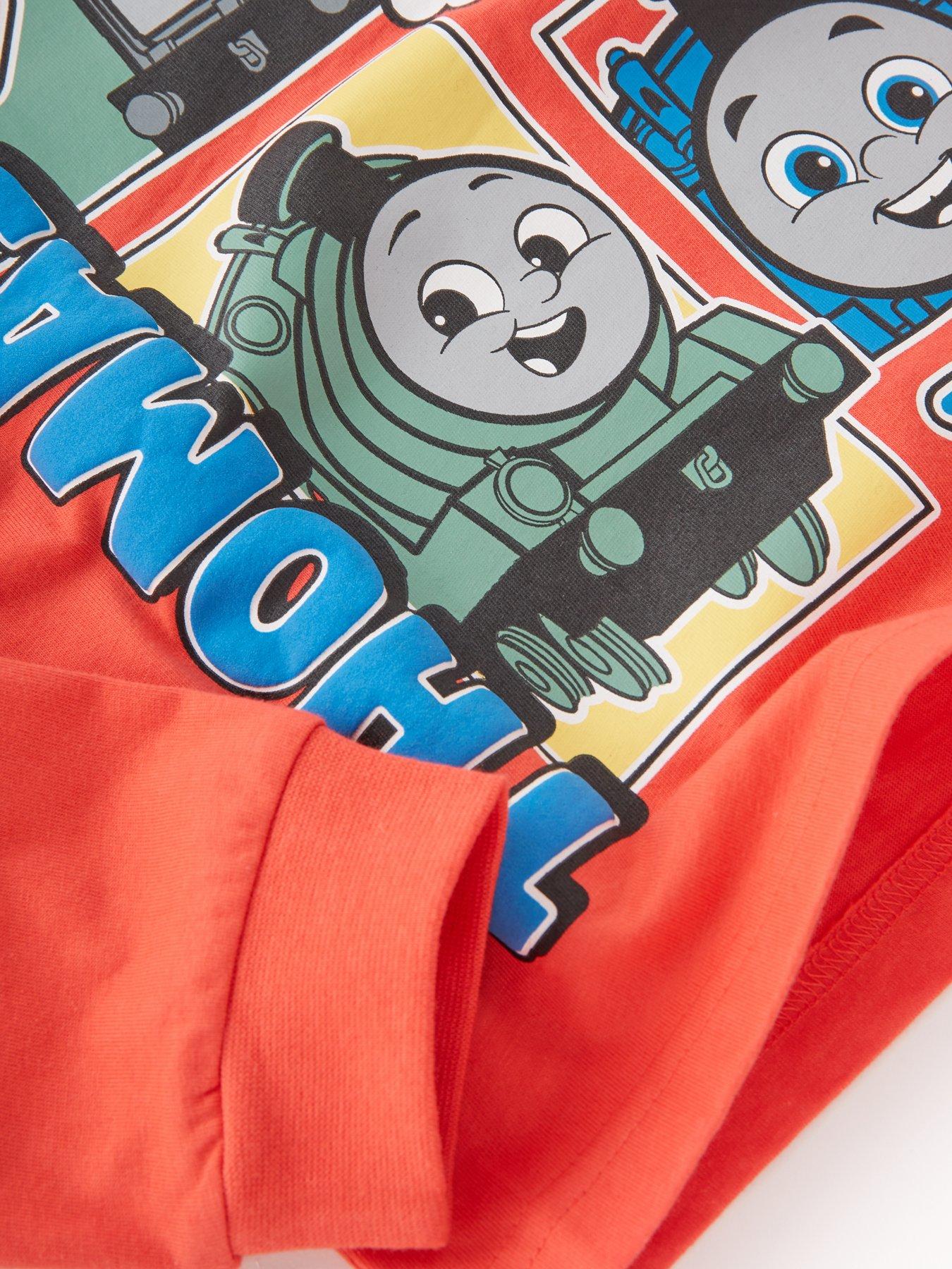 Image 3 of 4 of Thomas & Friends Thomas And Friends All Over Print Pyjamas - Red