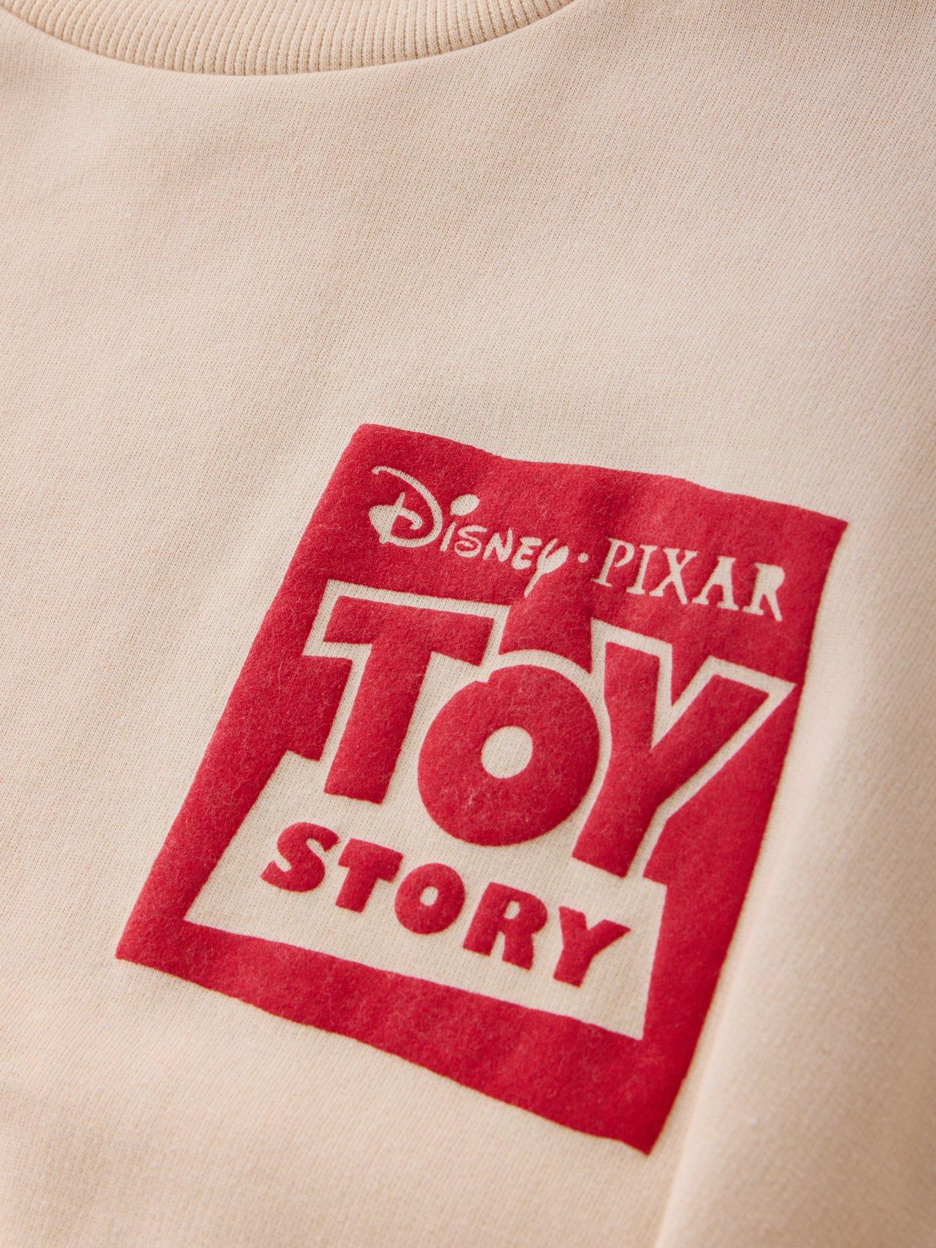  image of toy-story-back-print-sweatshirt-cream