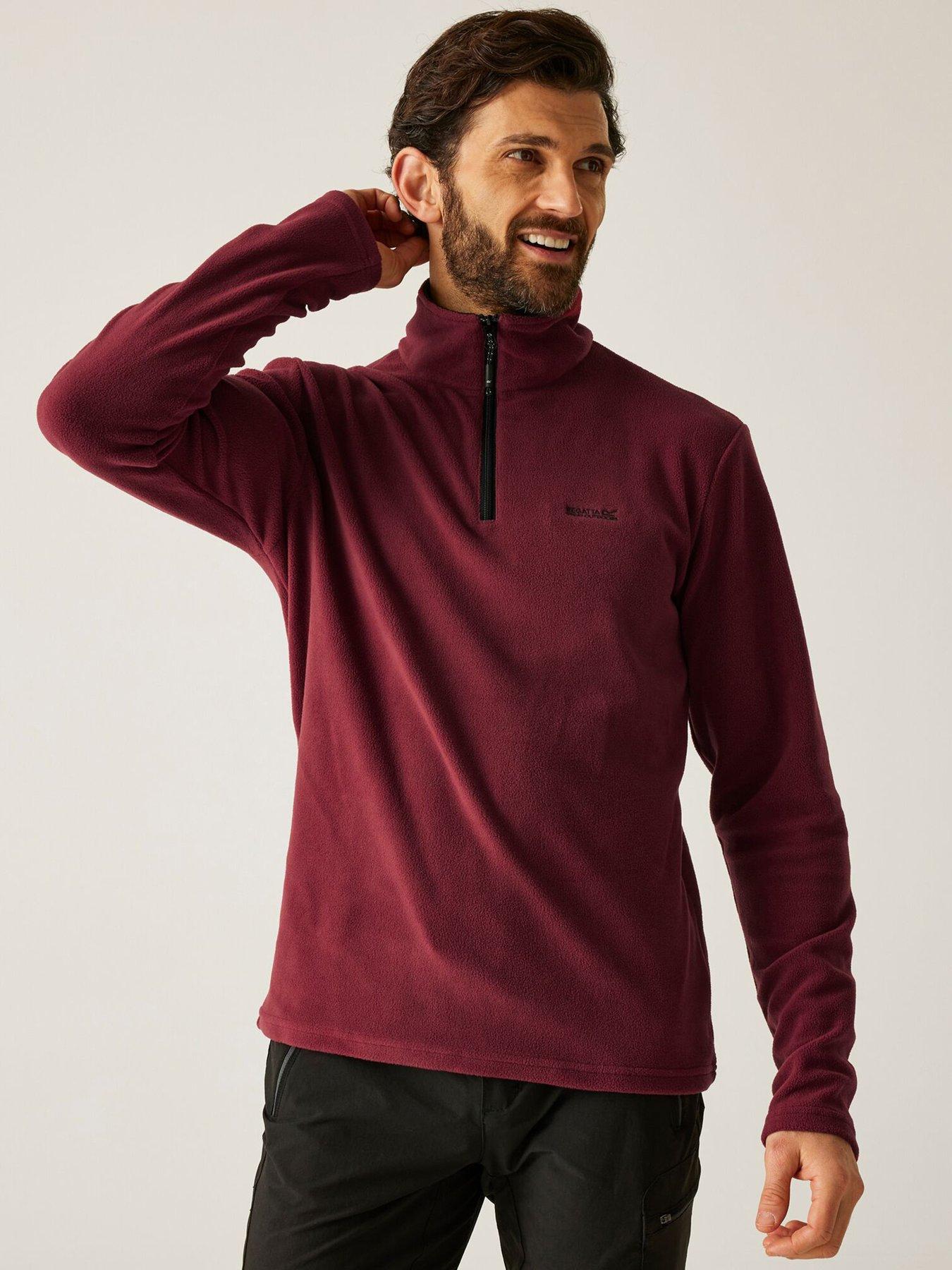 Regatta Mens Thomspon Fleece - Burgundy