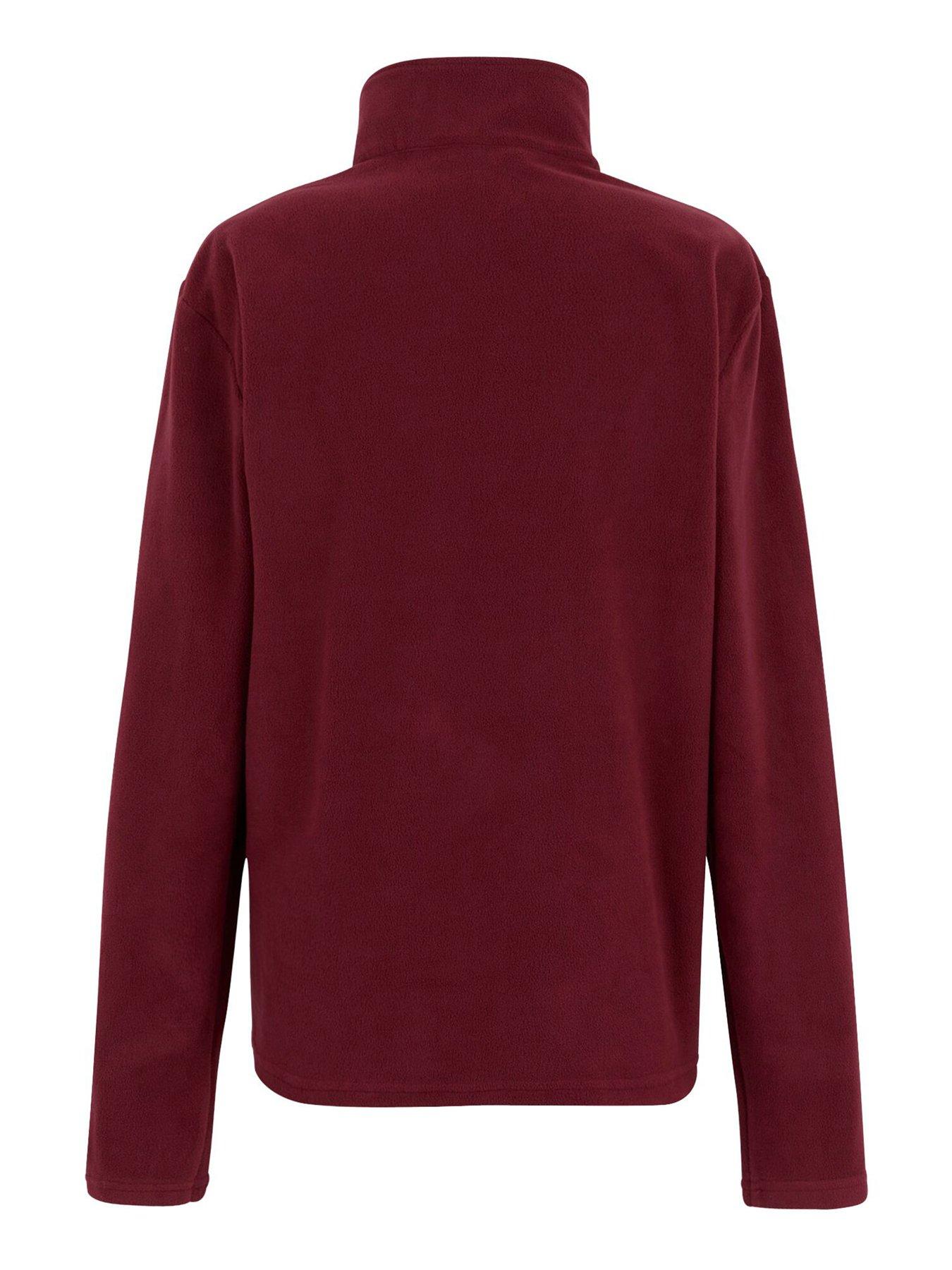  image of regatta-mens-thomspon-fleece-burgundy