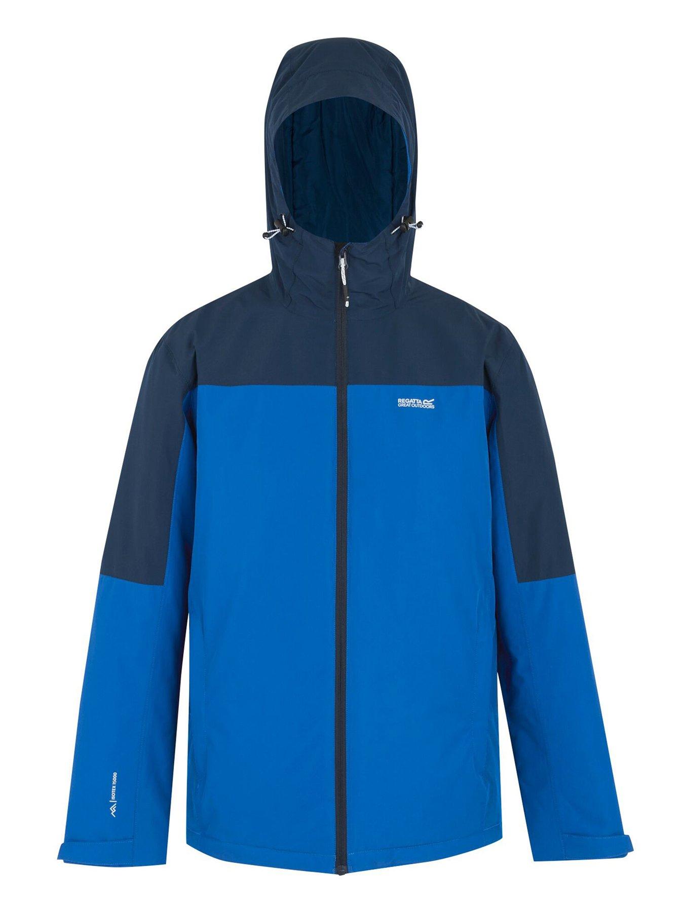 Image 4 of 6 of Regatta Mens Thornbridge Waterproof Insulated Jacket - Blue