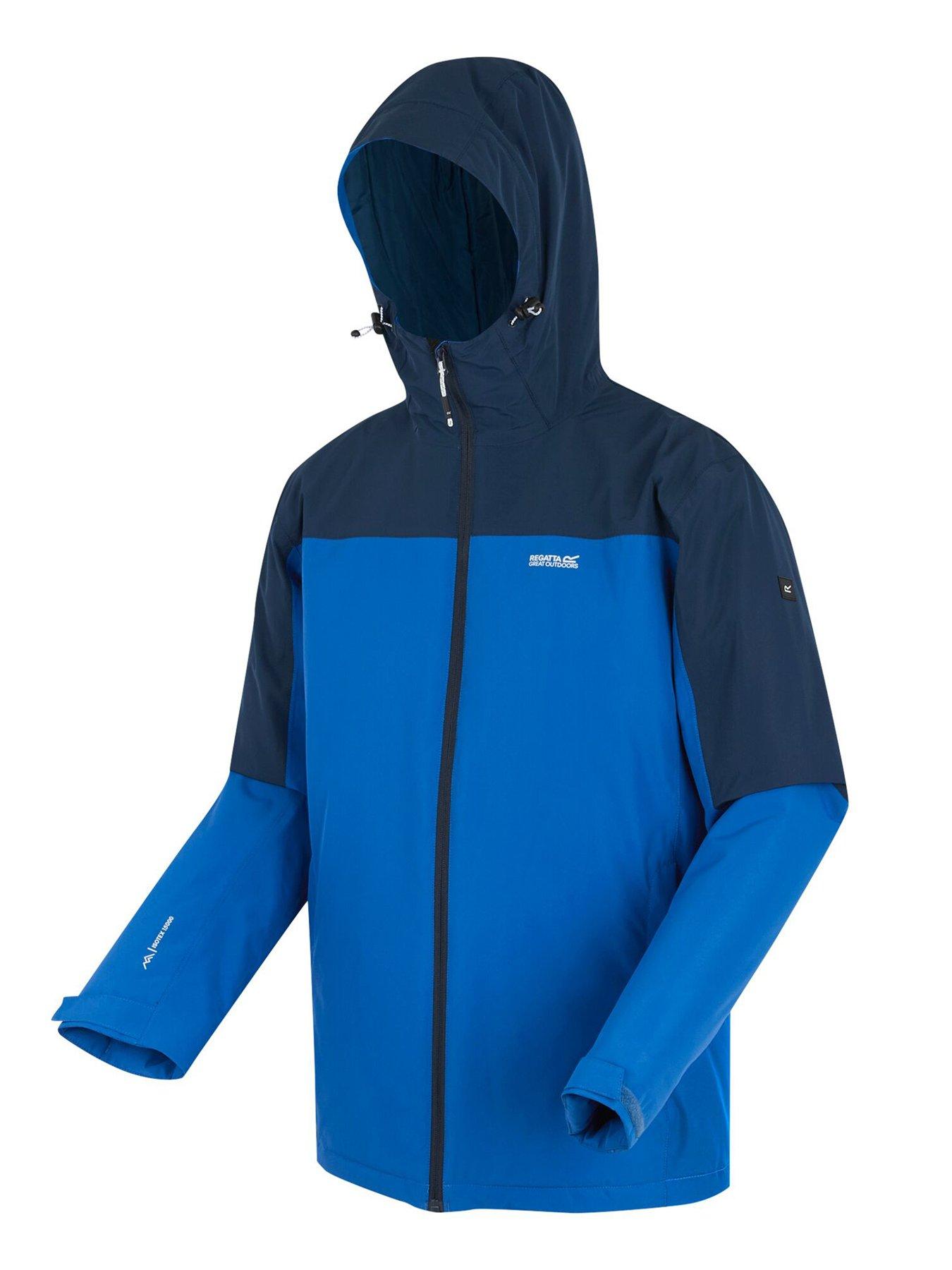 Image 5 of 6 of Regatta Mens Thornbridge Waterproof Insulated Jacket - Blue