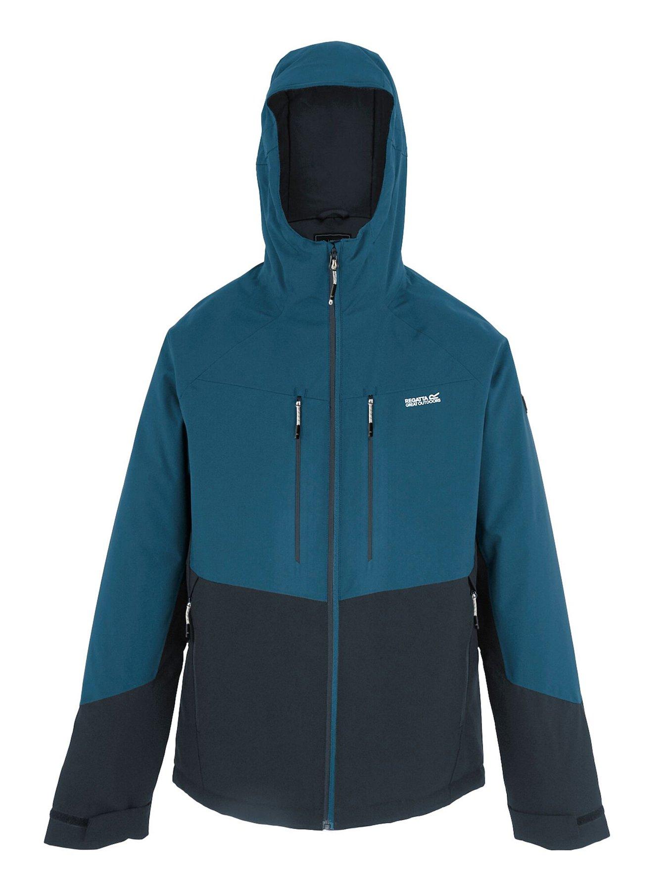 Image 4 of 6 of Regatta Mens Highton Stretch Padded Waterproof Insulated Jacket - Blue