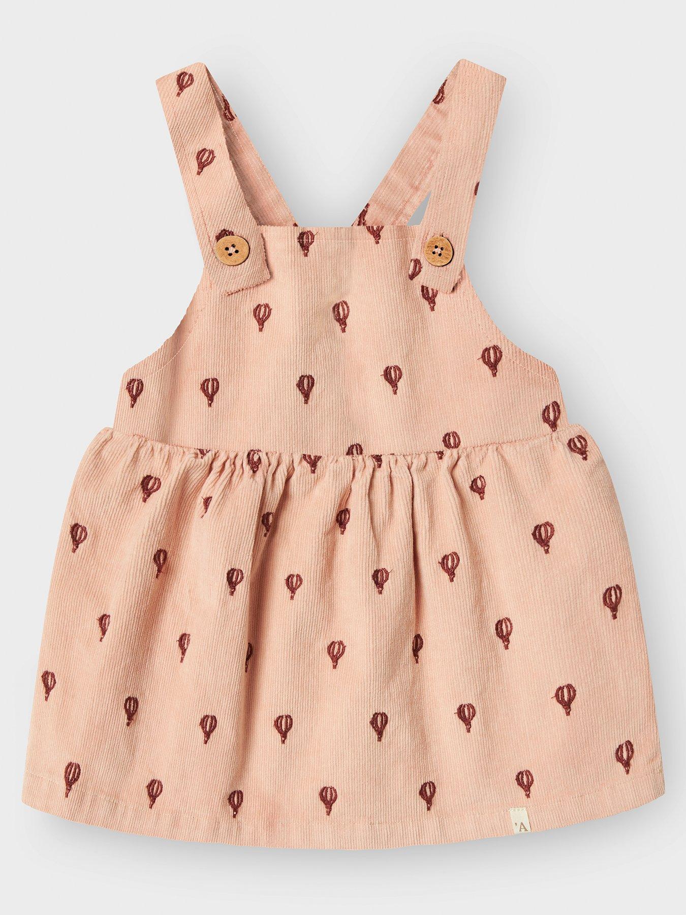 back image of lil-atelier-baby-girls-hot-air-balloon-cord-pinny-dress-light-pink