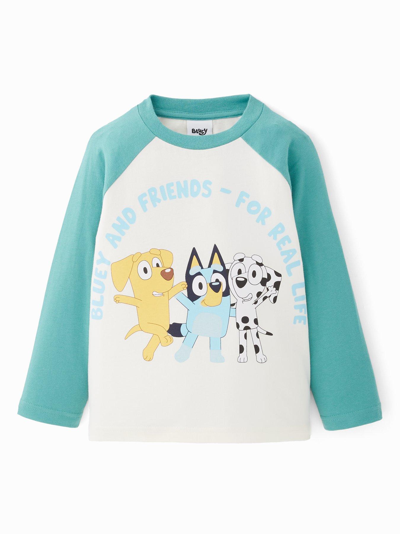bluey-raglan-t-shirts-green