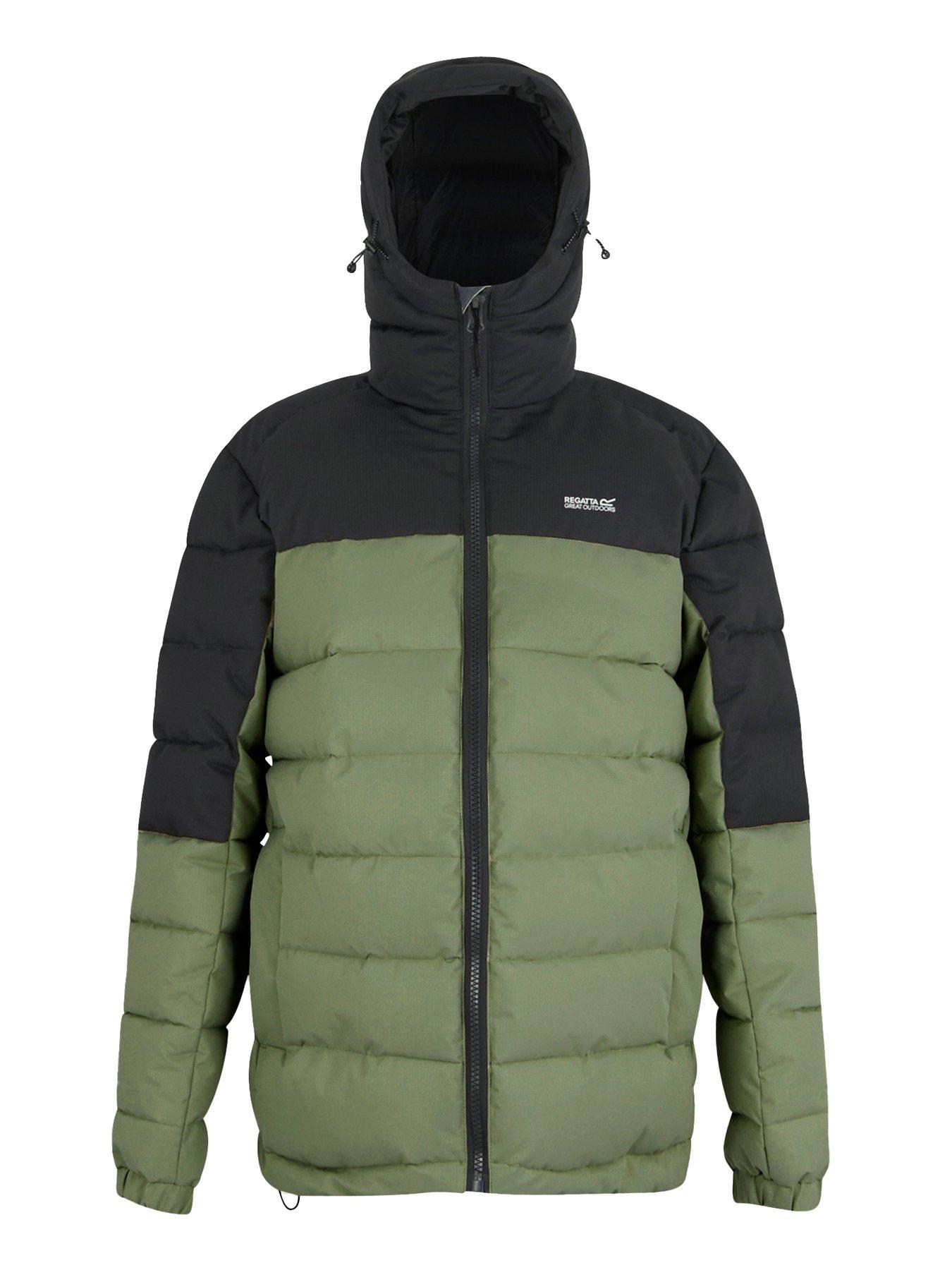  image of regatta-mens-aldthorn-padded-jacket-green