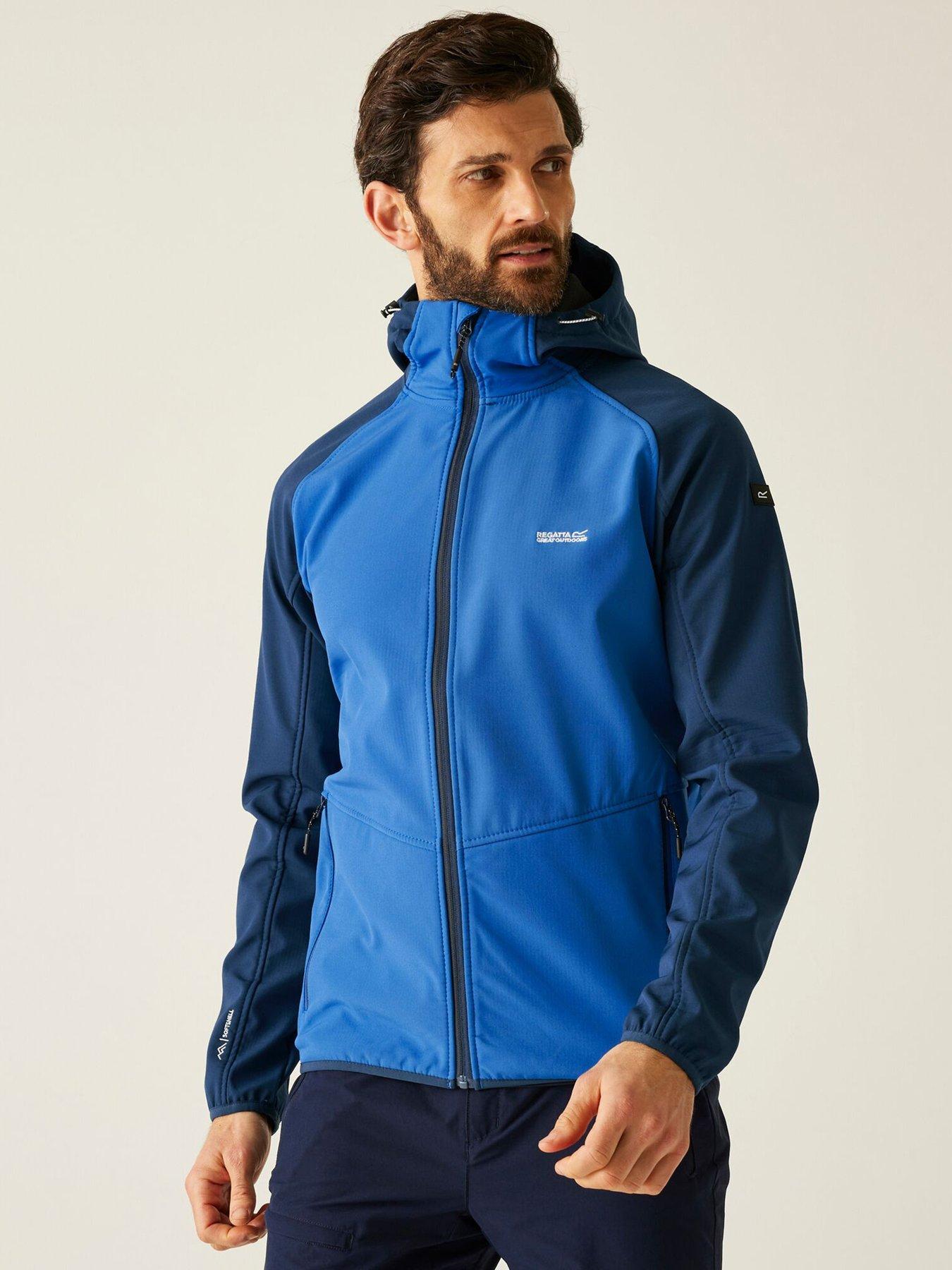 Regatta Mens Arec Iii Softshell Jacket - Blue