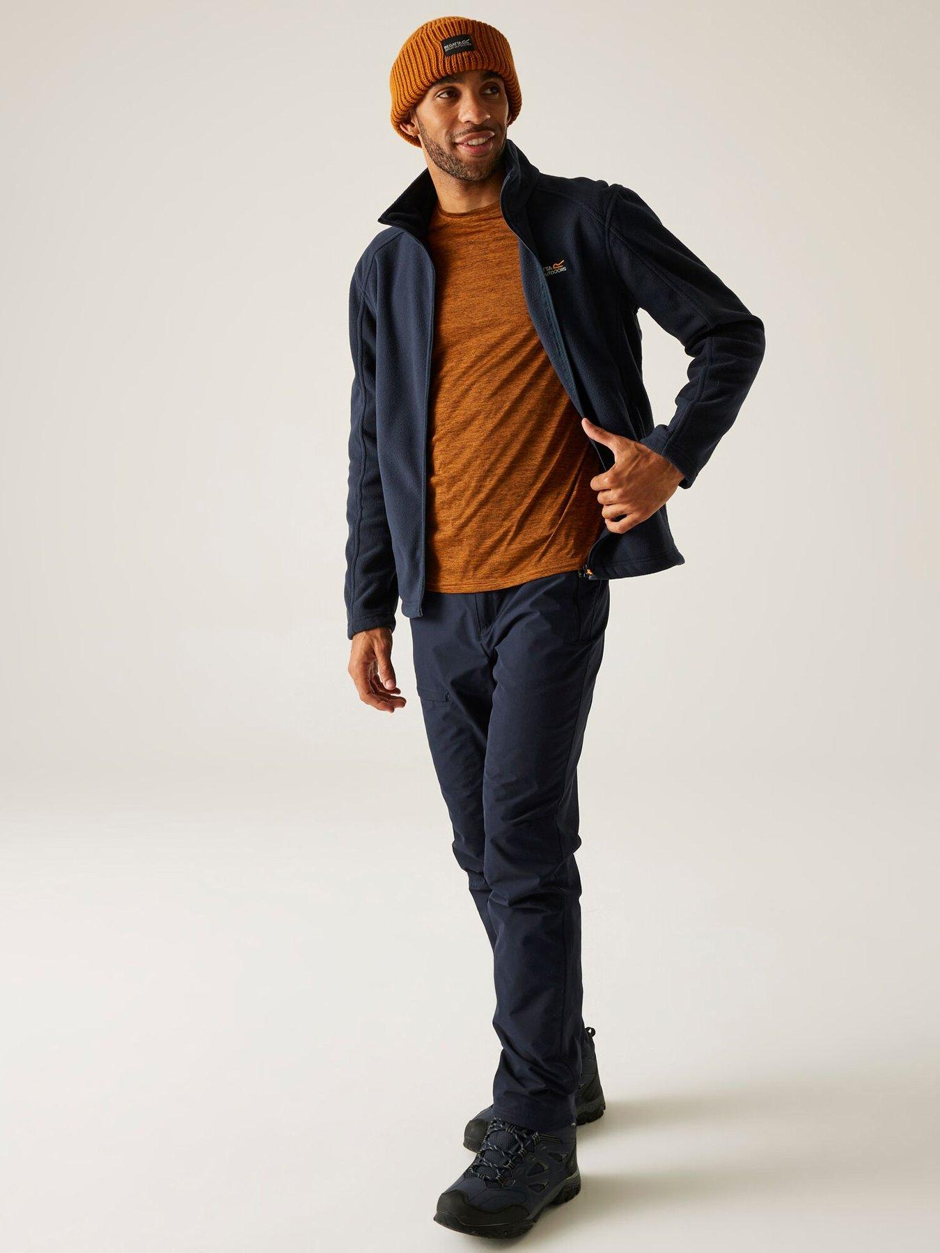 Image 3 of 6 of Regatta Mens Hedman Ii Fleece - Navy