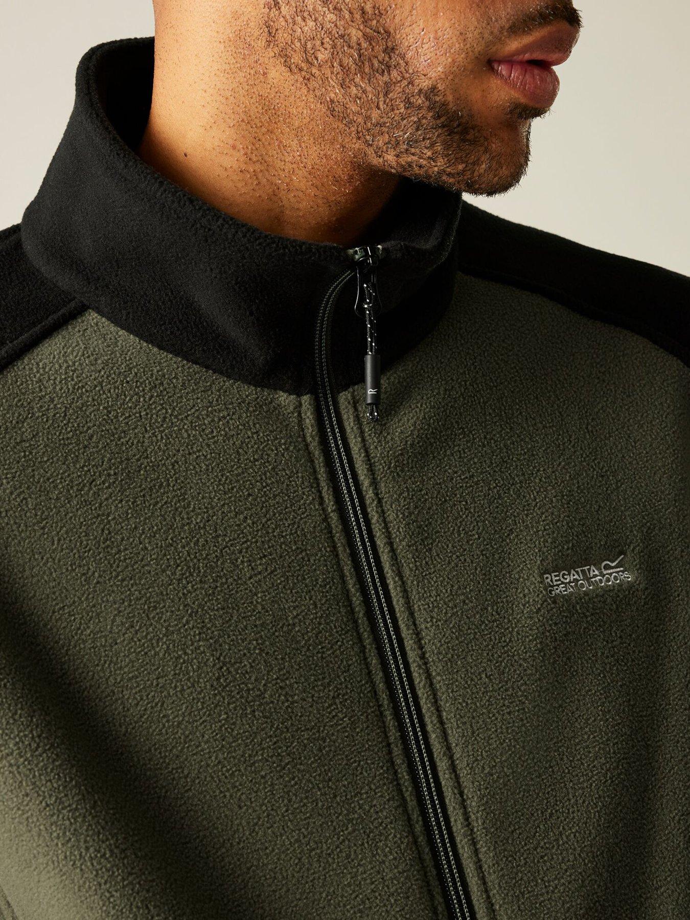  image of regatta-mens-hedman-ii-fleece-green