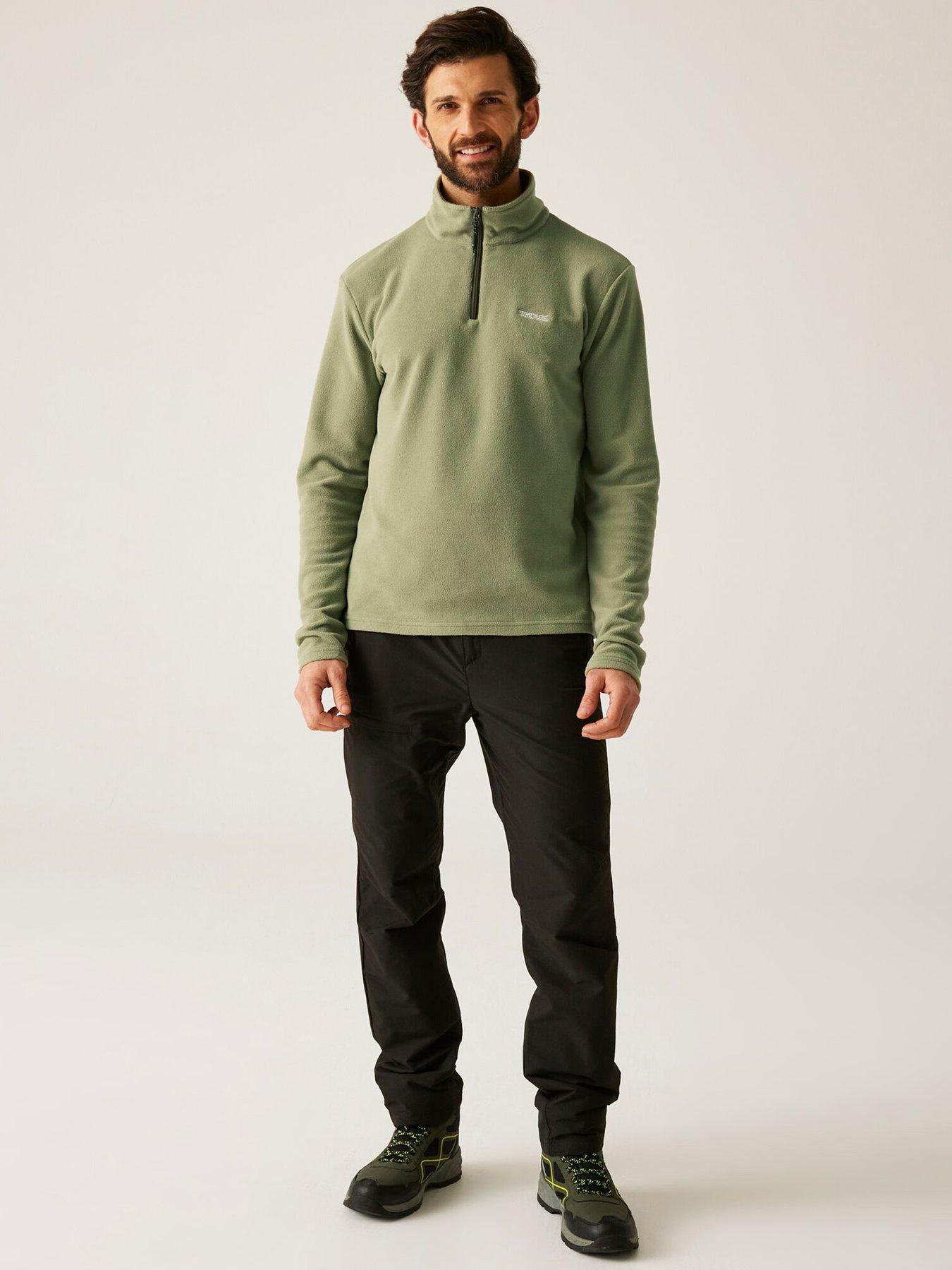  image of regatta-mens-thomspon-fleece-green