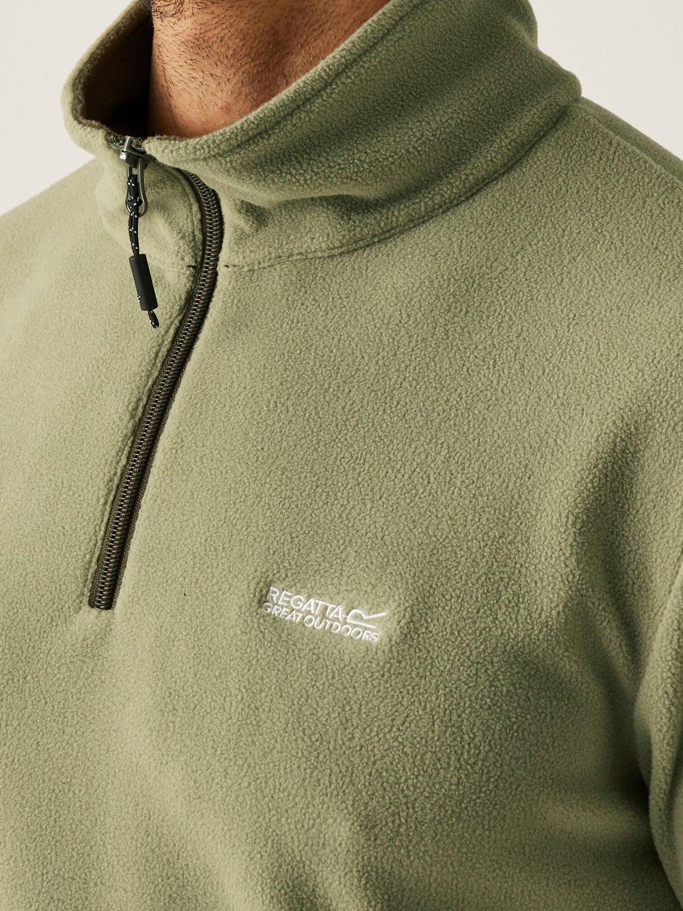  image of regatta-mens-thomspon-fleece-green