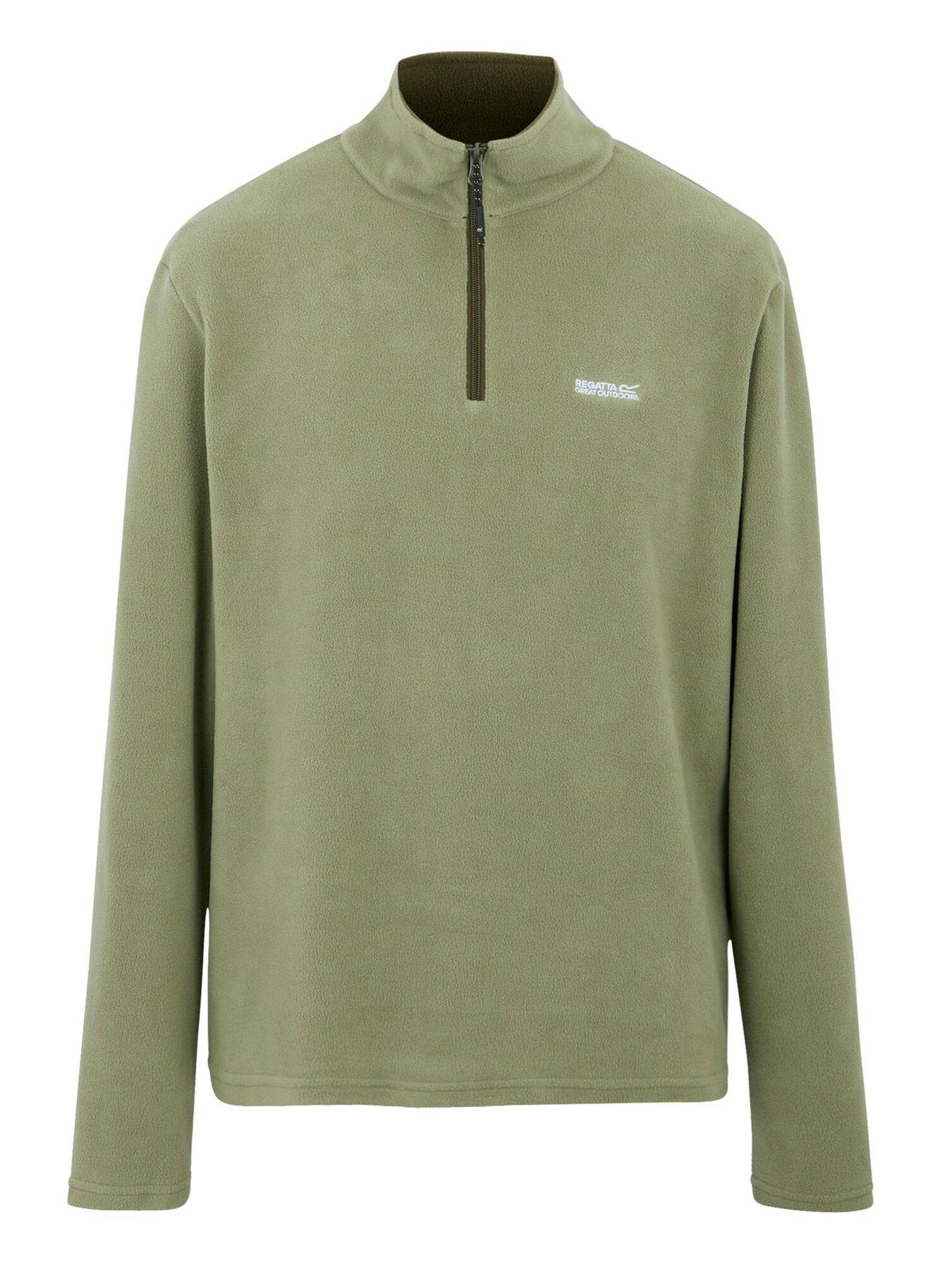 image of regatta-mens-thomspon-fleece-green