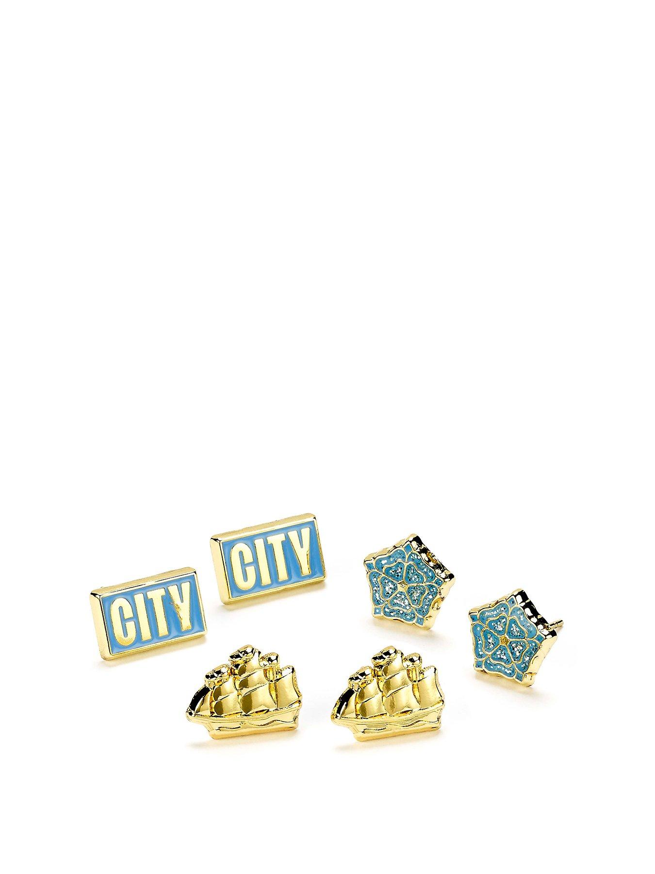 manchester-city-football-club-set-of-three-stud-earrings