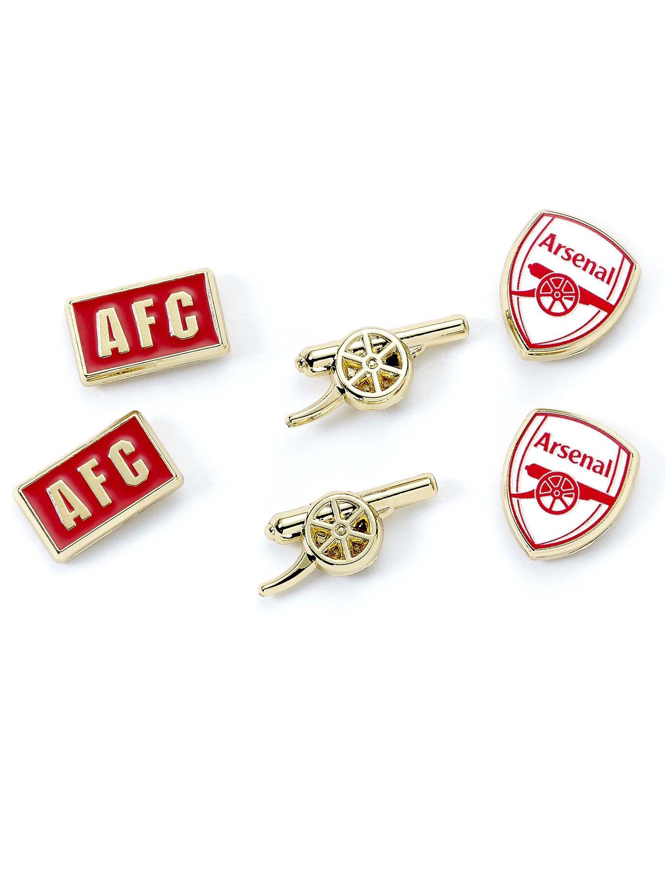 Image 2 of 3 of Arsenal Stud Earring Set - Gold Finish
