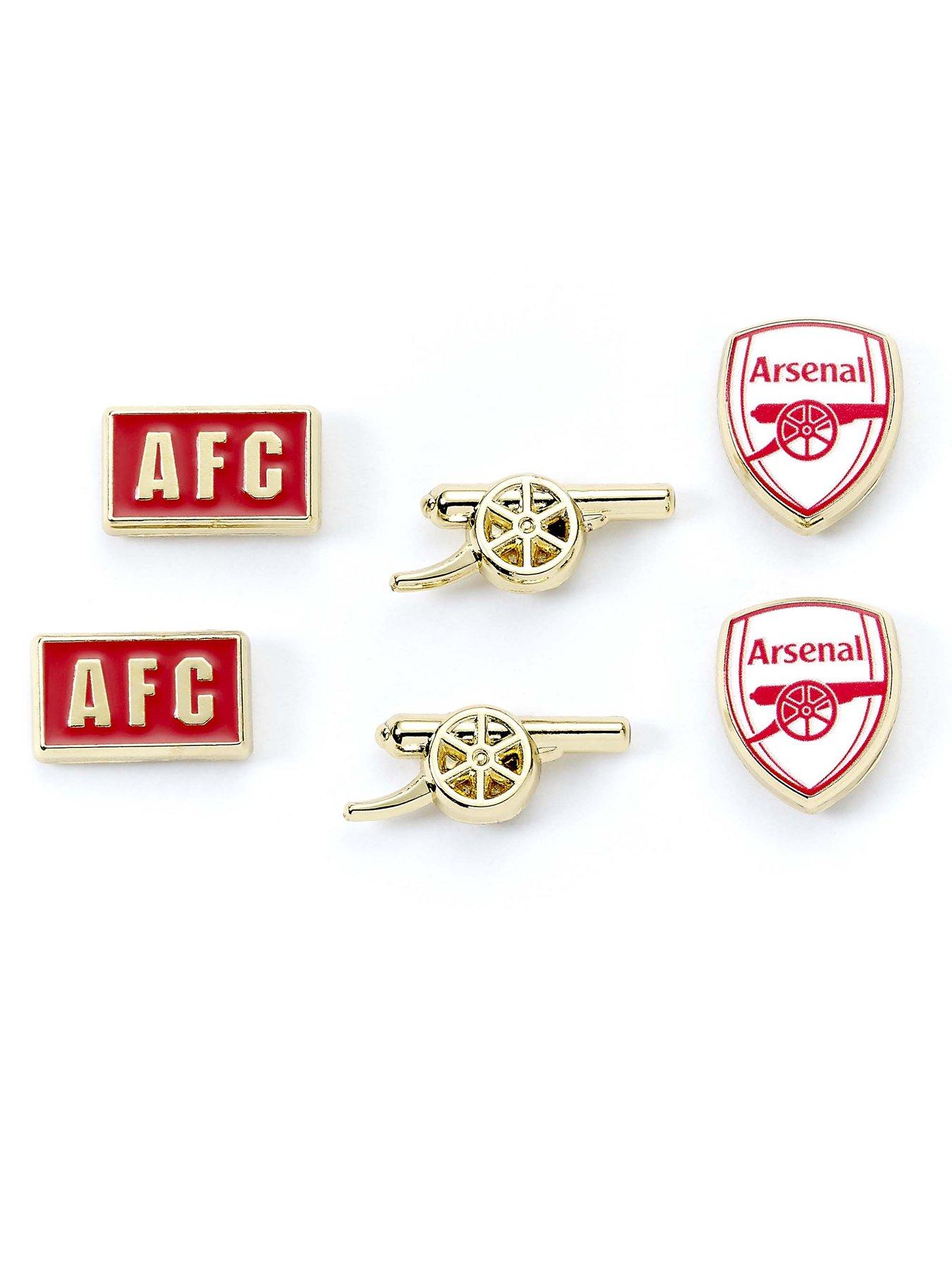 Image 3 of 3 of Arsenal Stud Earring Set - Gold Finish
