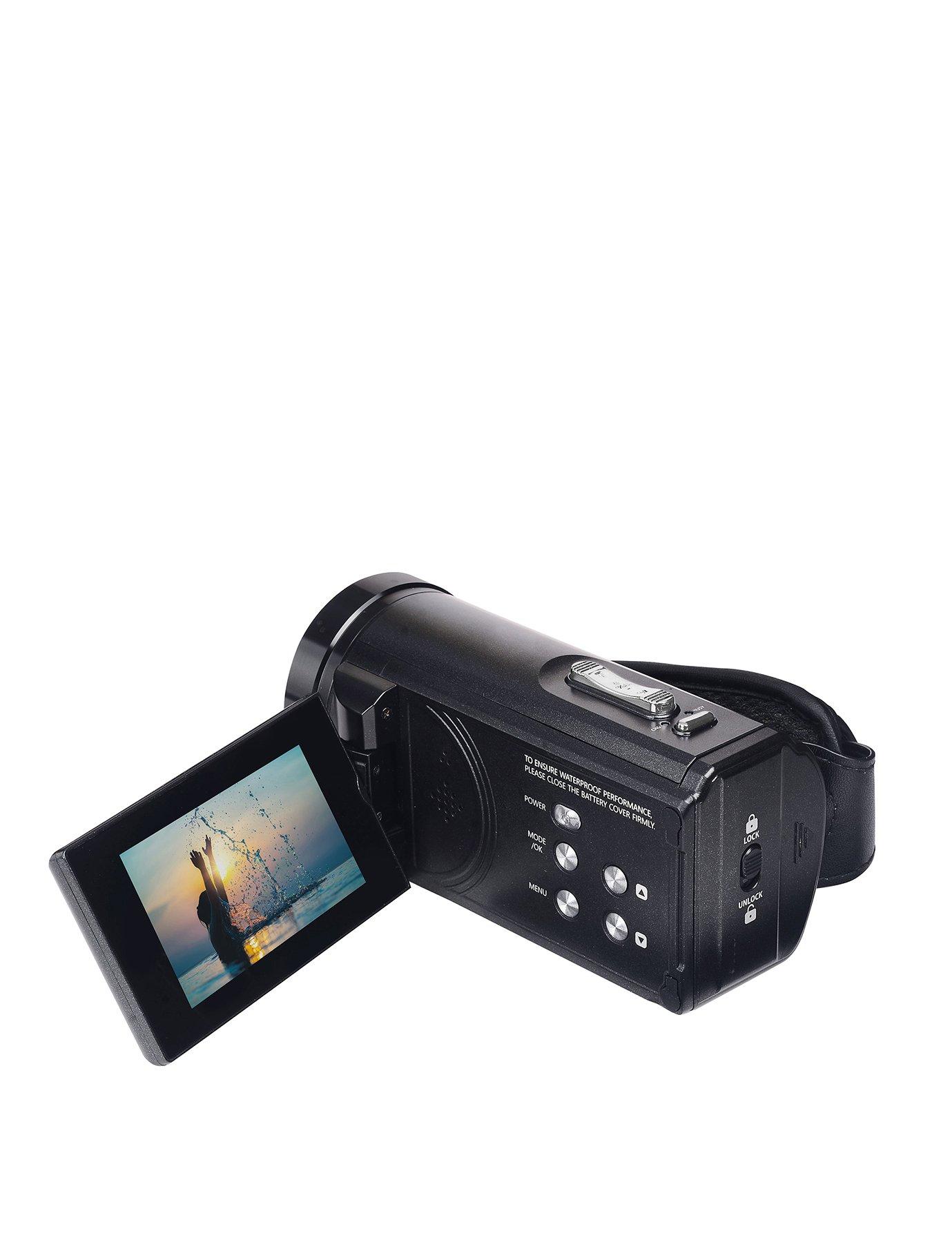  image of agfa-photo-realimove-cc4000w-4k-waterproof-camcorder-black