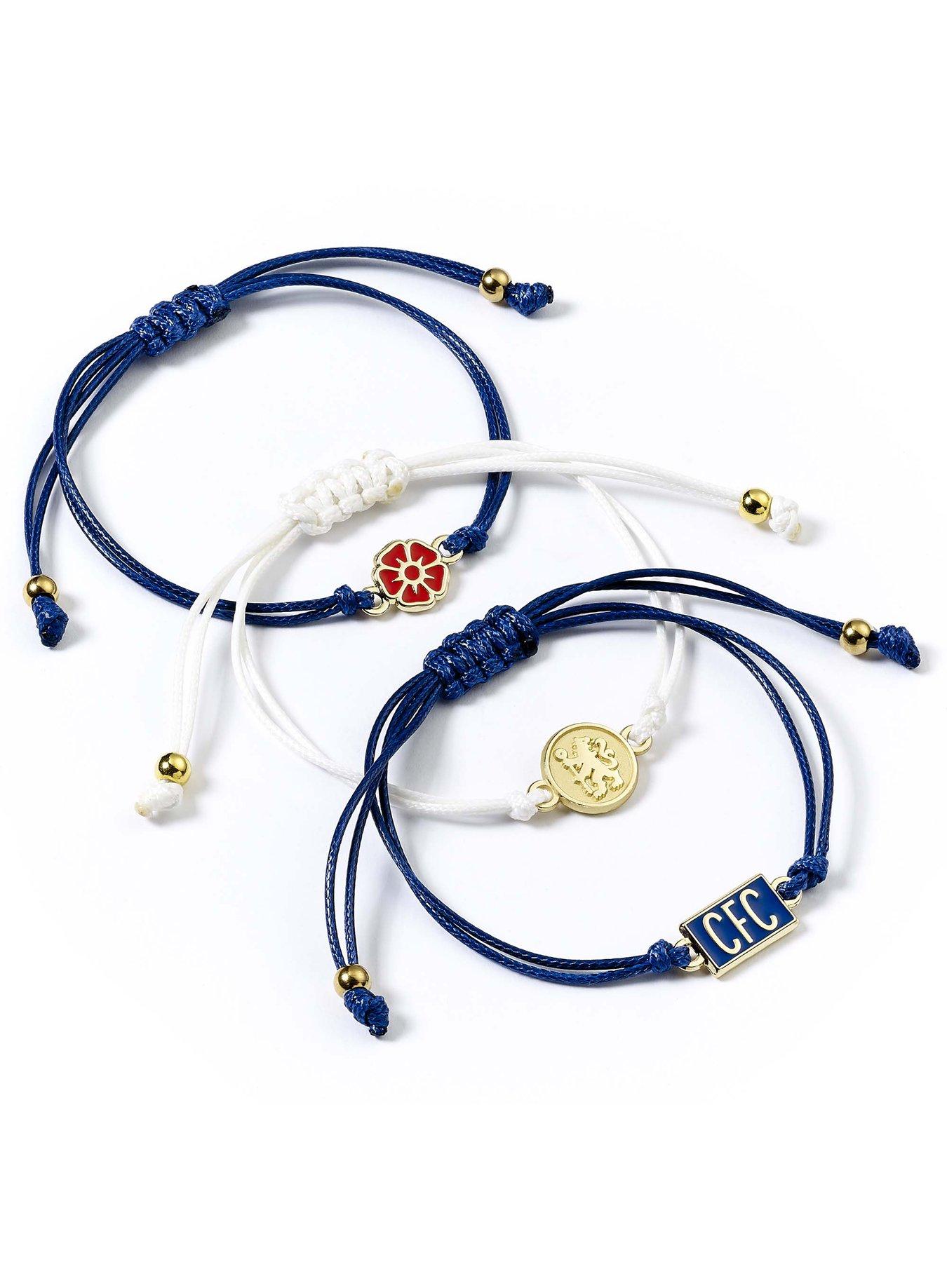 back image of chelsea-football-club-friendship-bracelet-set