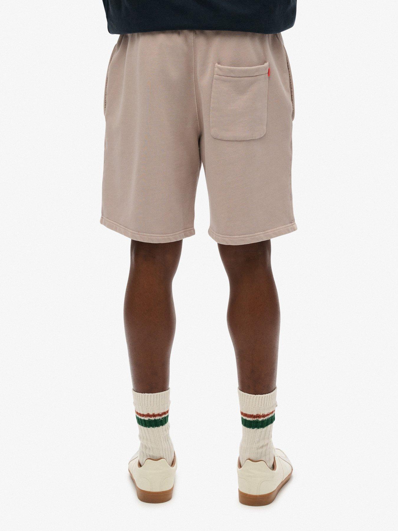 Image 2 of 6 of Superdry Micro Logo Shorts - Beige
