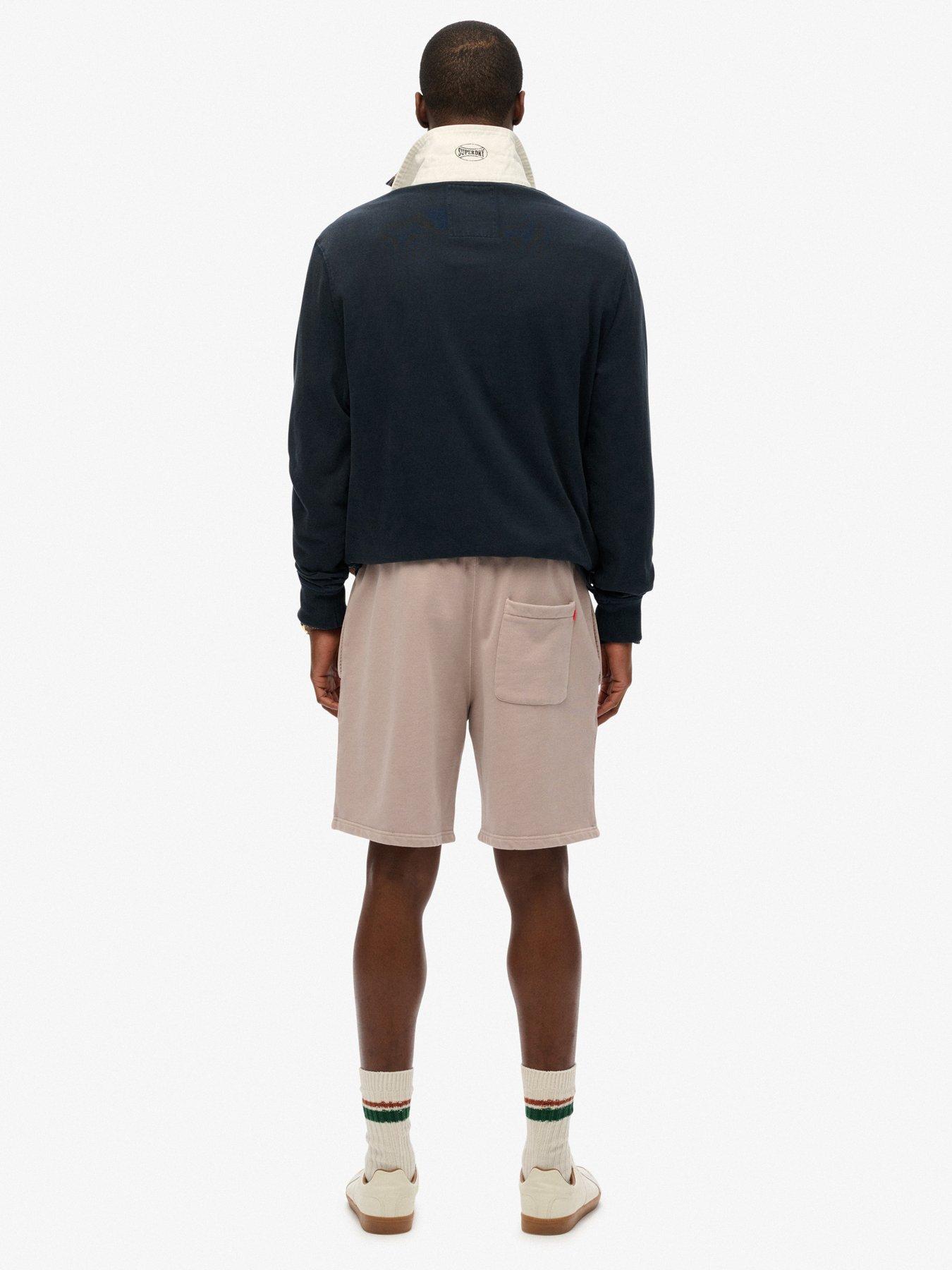 Image 4 of 6 of Superdry Micro Logo Shorts - Beige