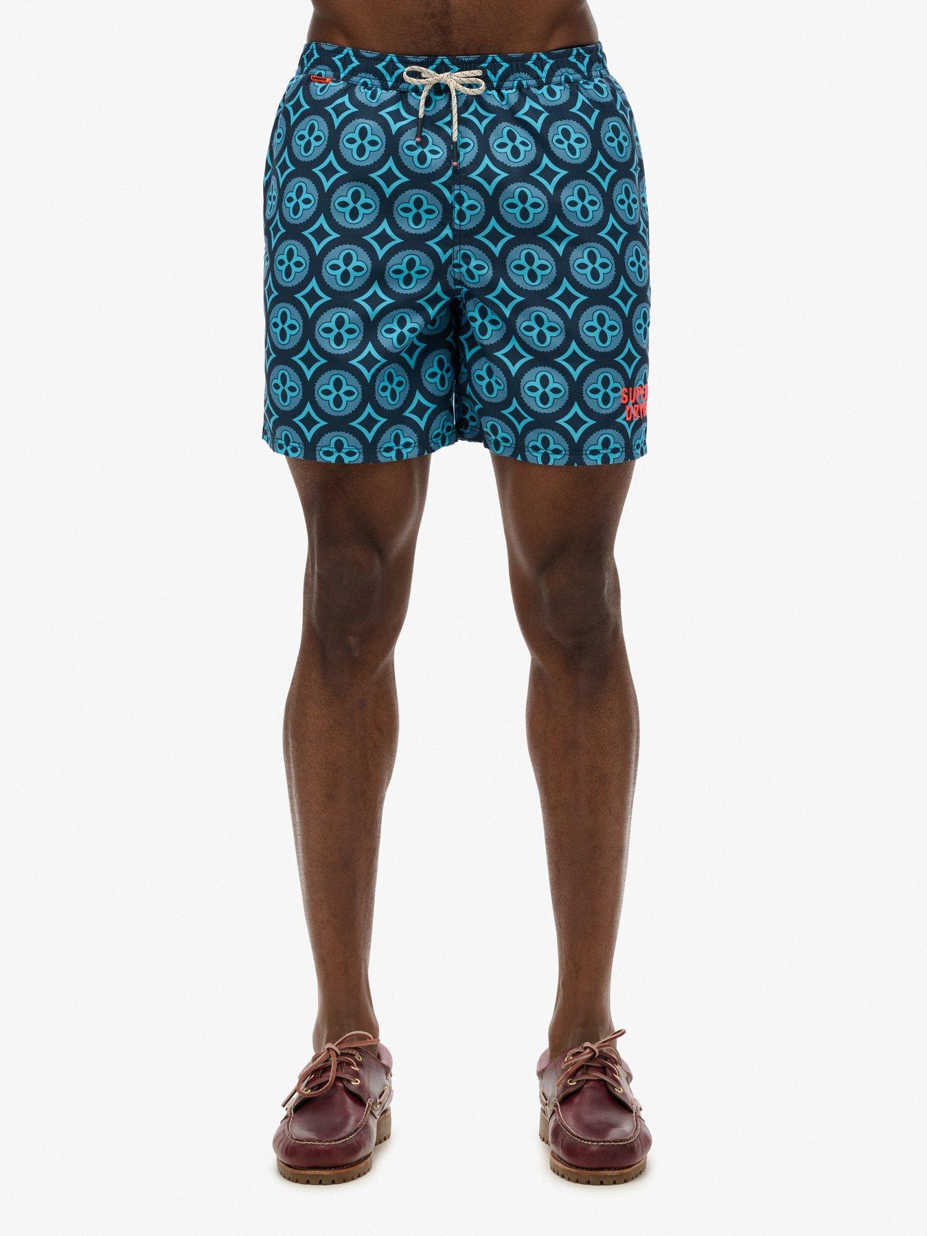 superdry-tile-print-17-inch-swim-shorts-blue