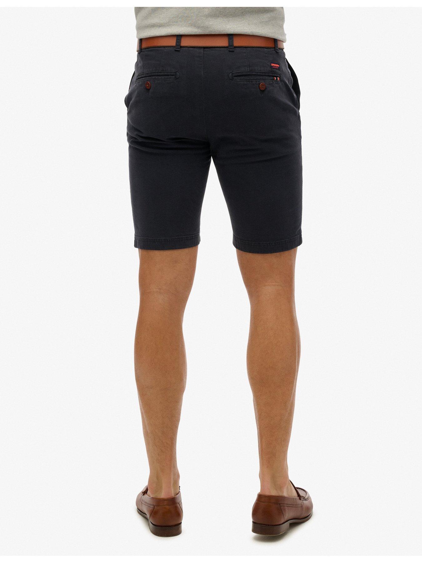 Image 2 of 5 of Superdry International Chino Shorts - Navy