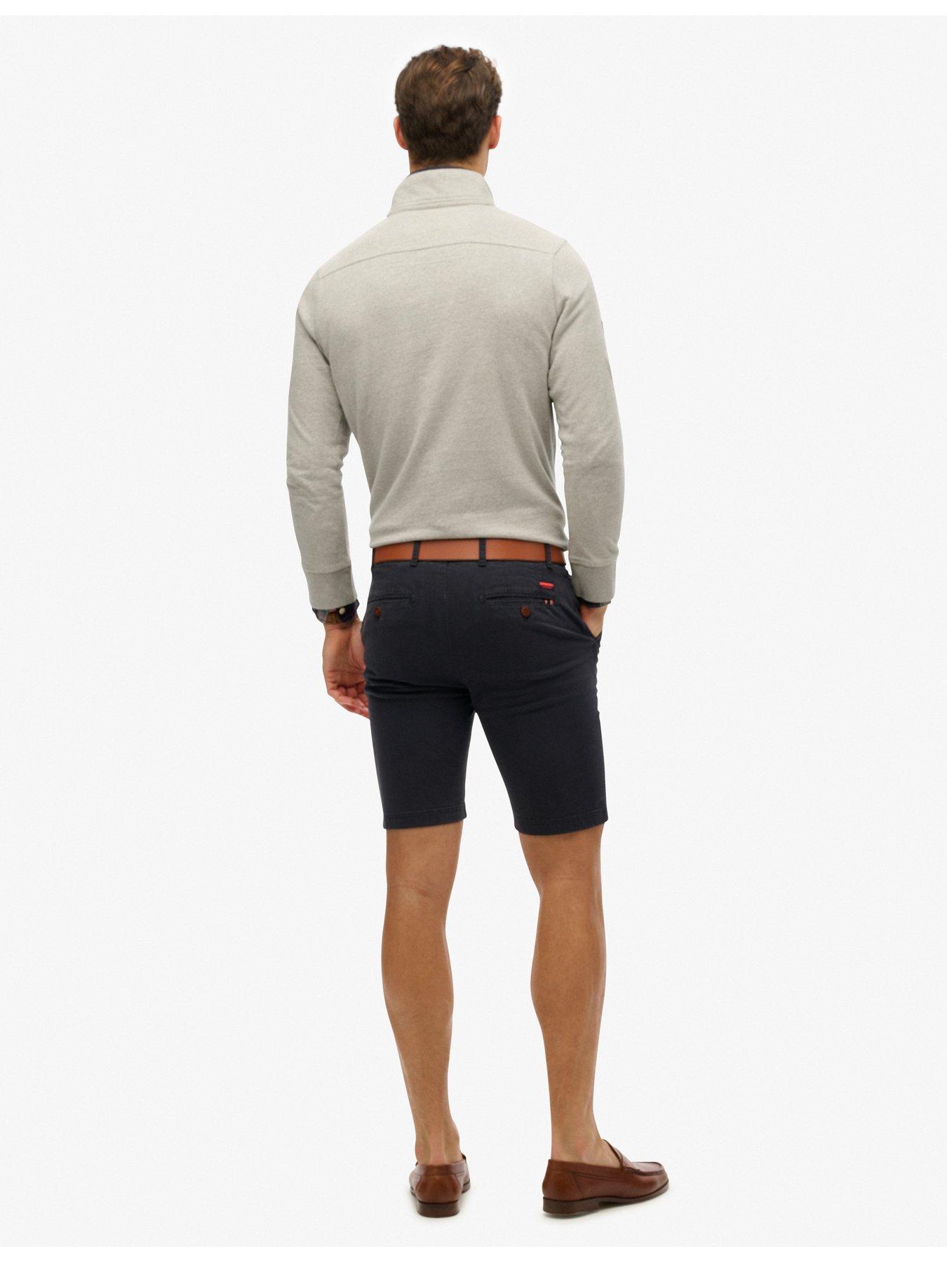 Image 4 of 5 of Superdry International Chino Shorts - Navy