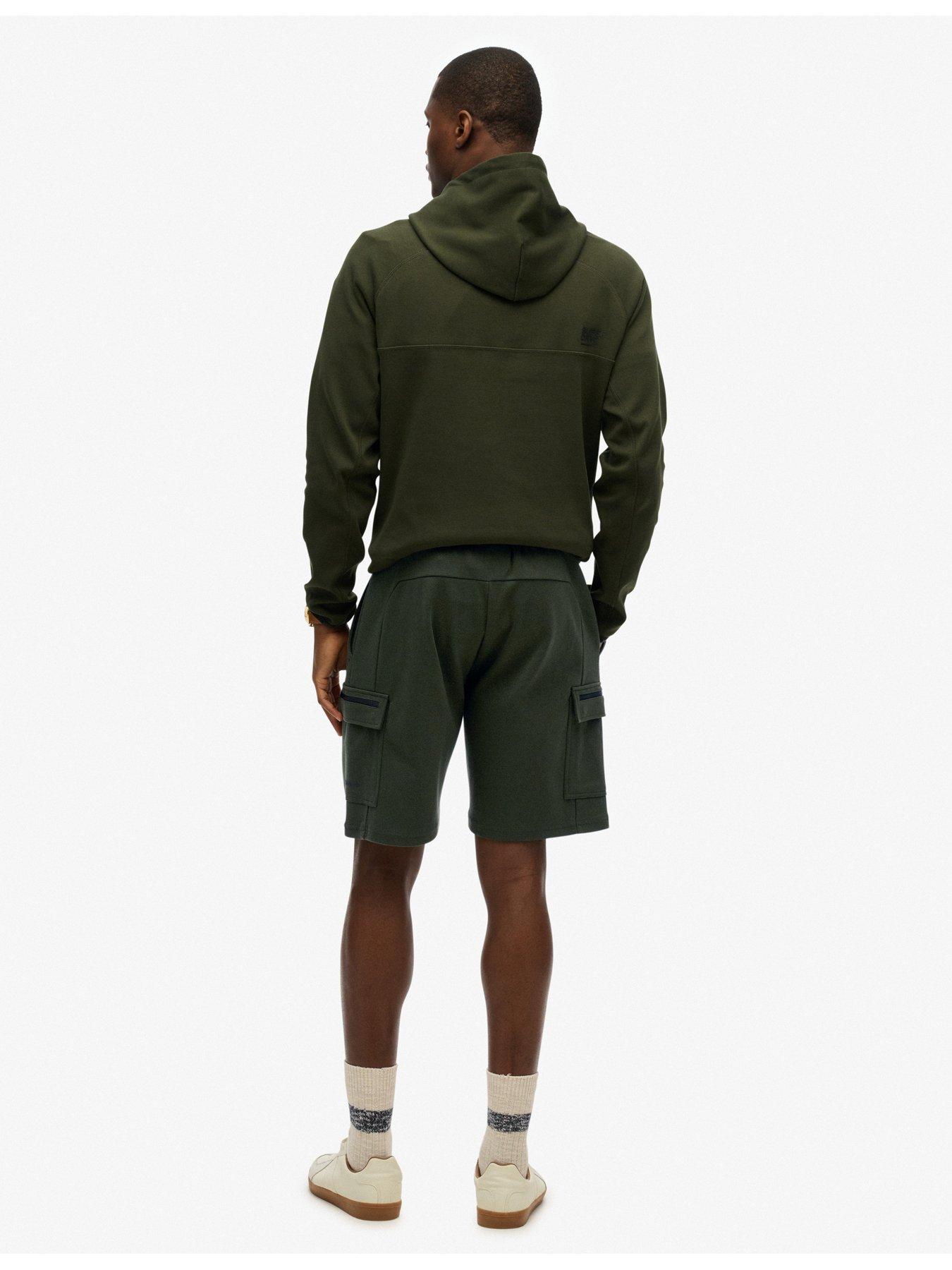  image of superdry-tech-logo-cargo-shorts-khaki