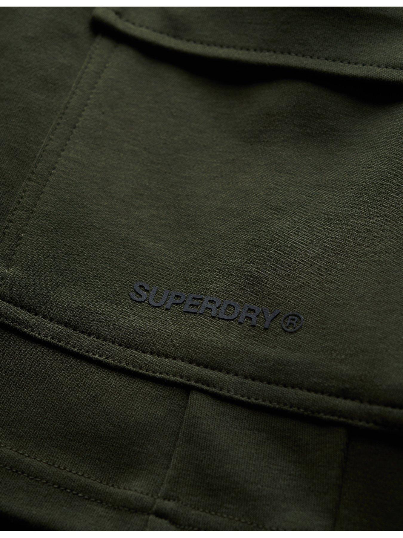  image of superdry-tech-logo-cargo-shorts-khaki