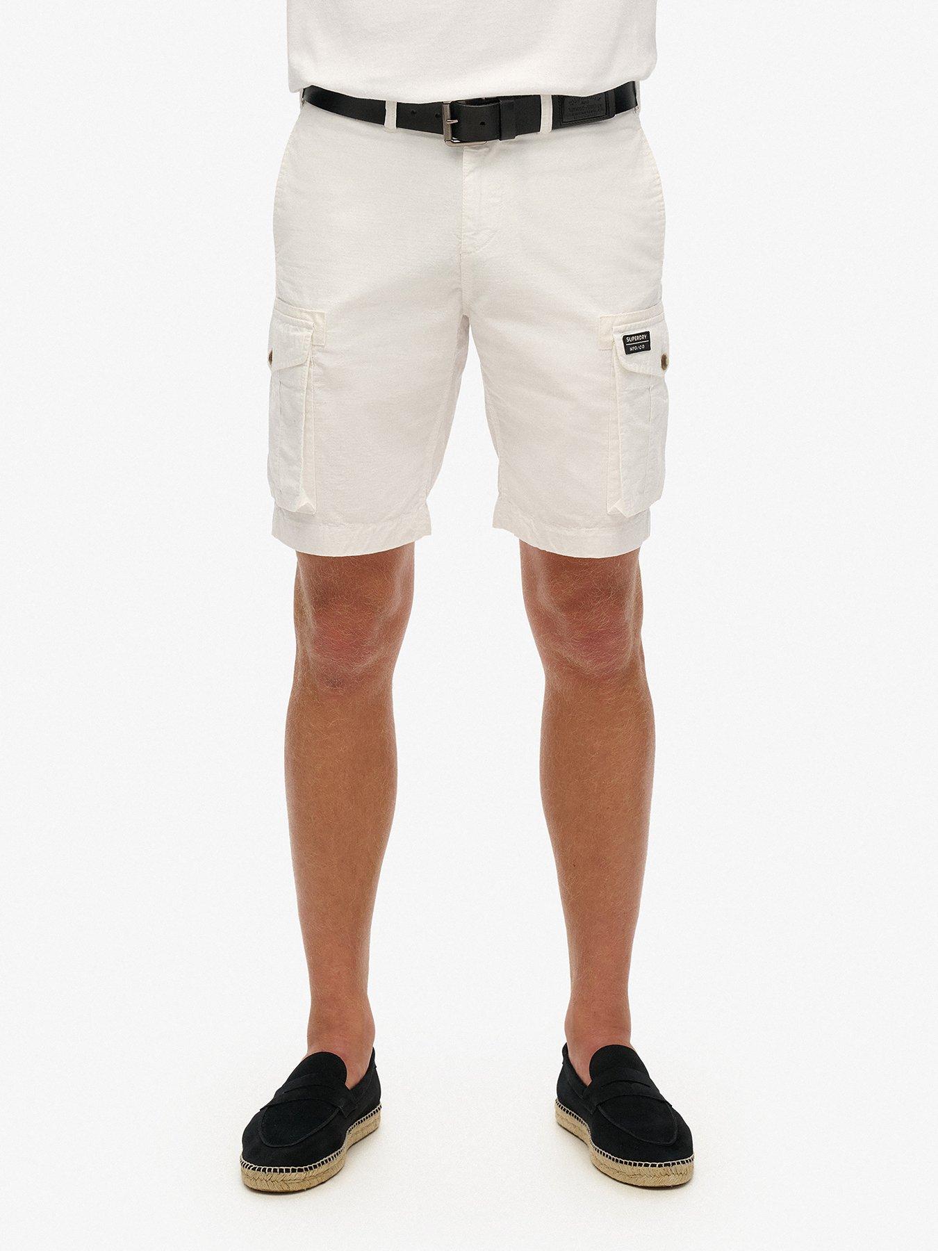 Superdry Parachute Light Shorts - White