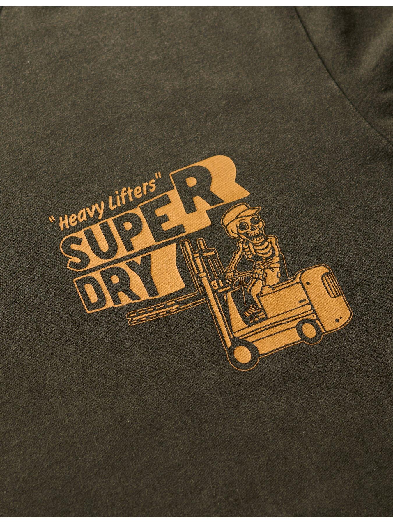  image of superdry-trade-tools-graphic-backprint-loose-fit-t-shirt-khaki