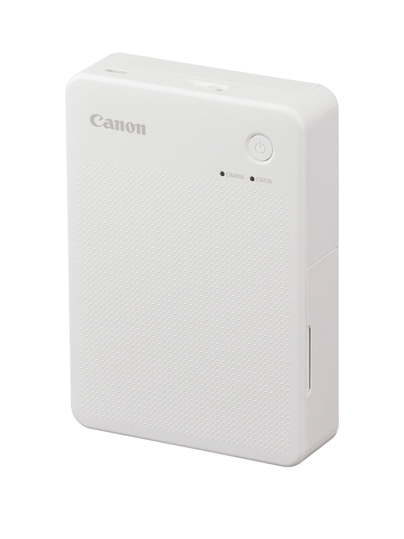  image of canon-selphy-qx20-instant-photo-printer-including-60-shot-print-media-sand-white