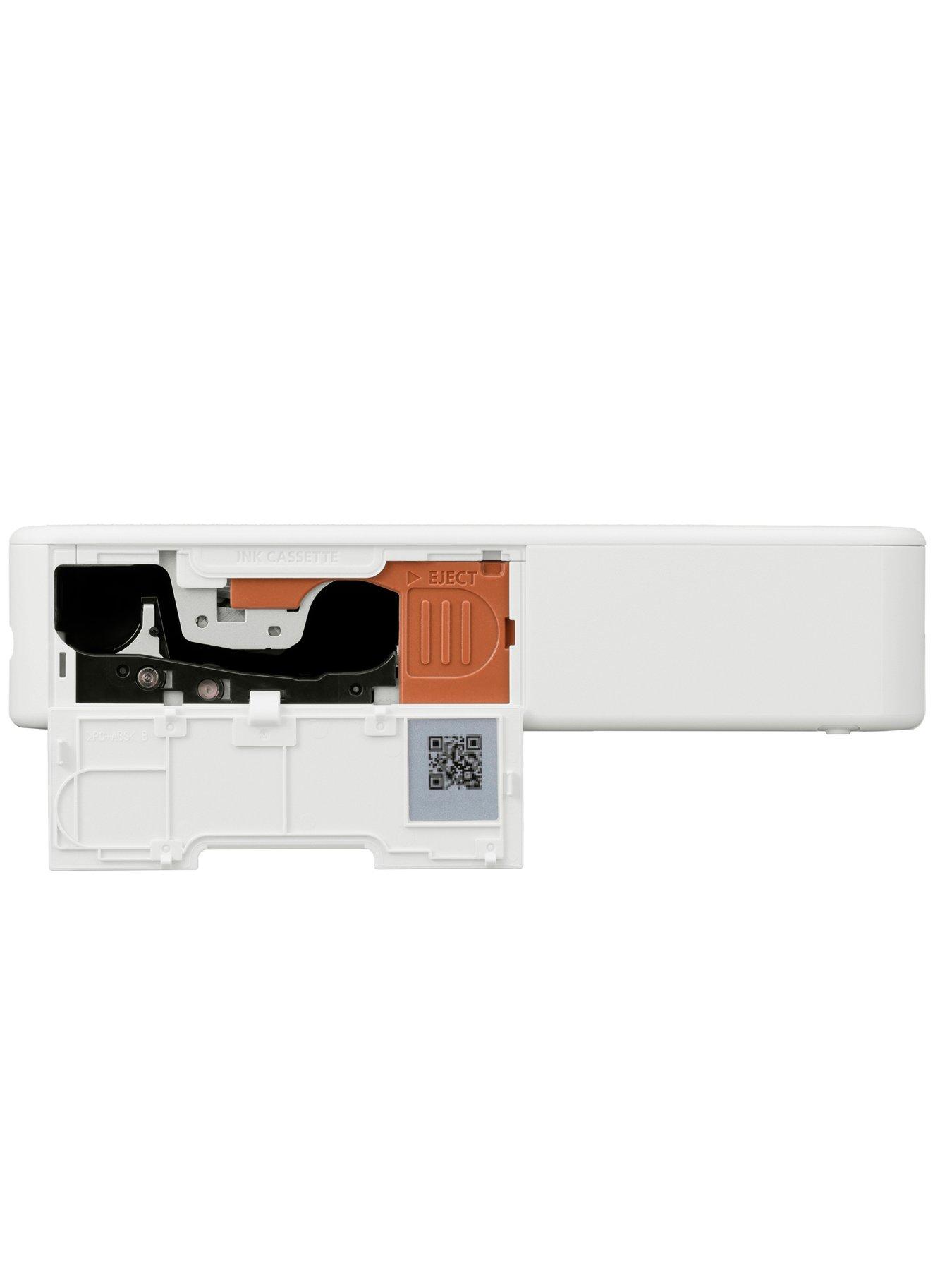 image of canon-selphy-qx20-instant-photo-printer-including-60-shot-print-media-sand-white