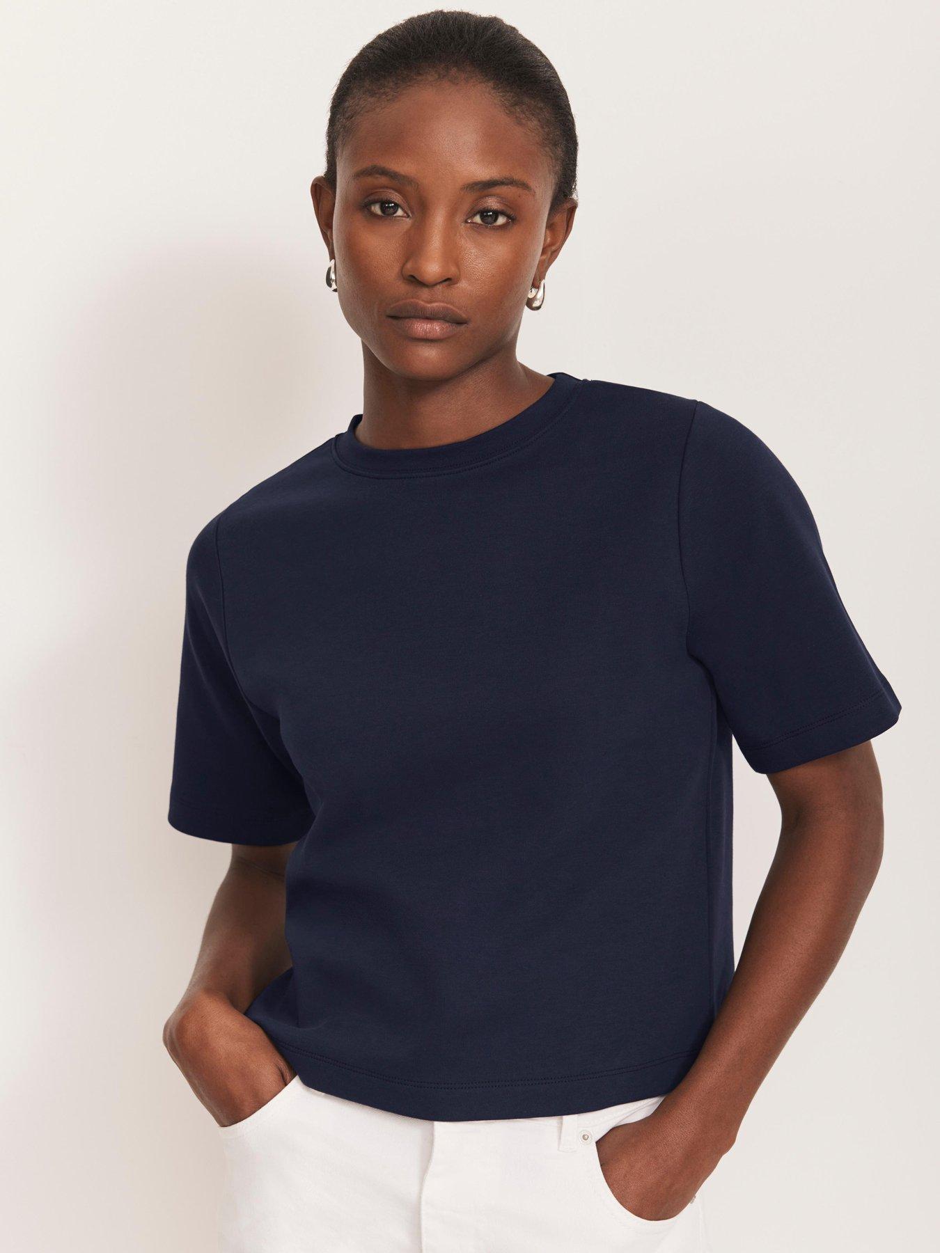 undefined Navy Ultimate Cotton T-Shirt - Blue