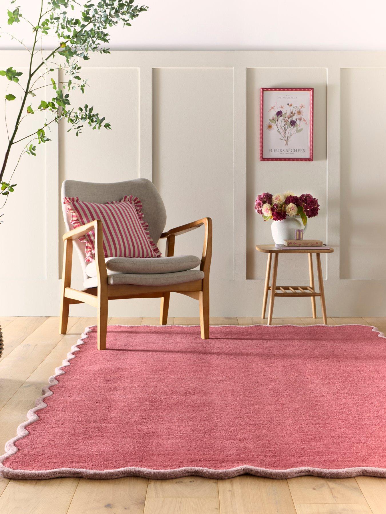 the-very-collection-scalloped-elsie-wool-rugnbspndash-coral-and-lilac