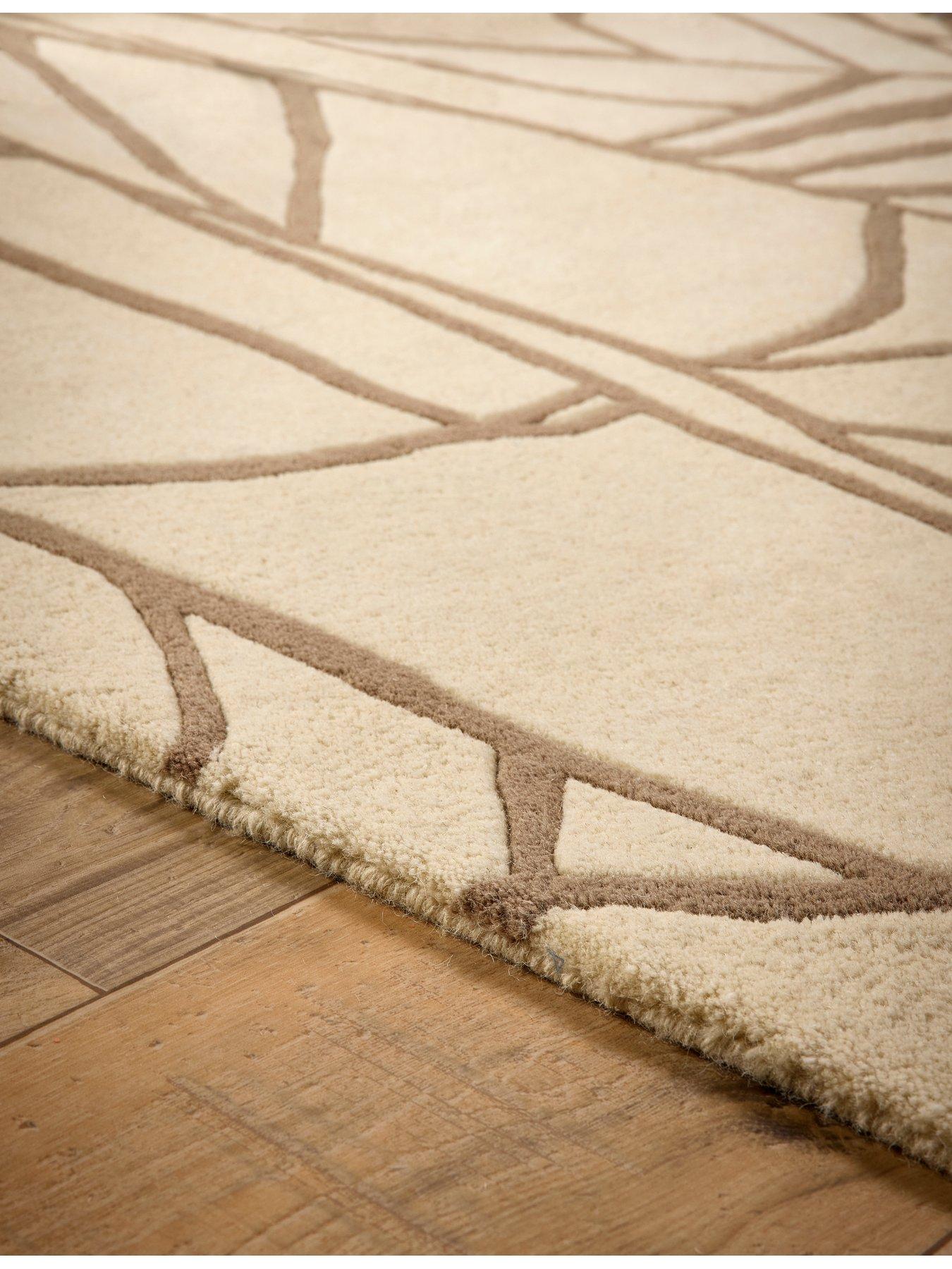 image of the-very-collection-kintsugi-cream-wool-rug