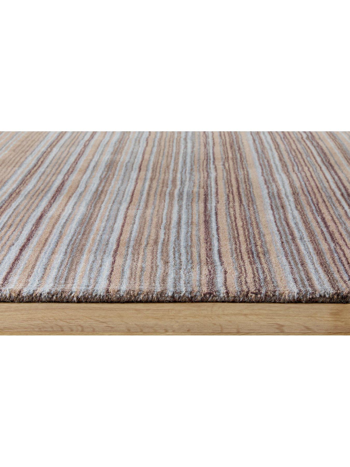  image of very-home-fine-stripes-beige-rug