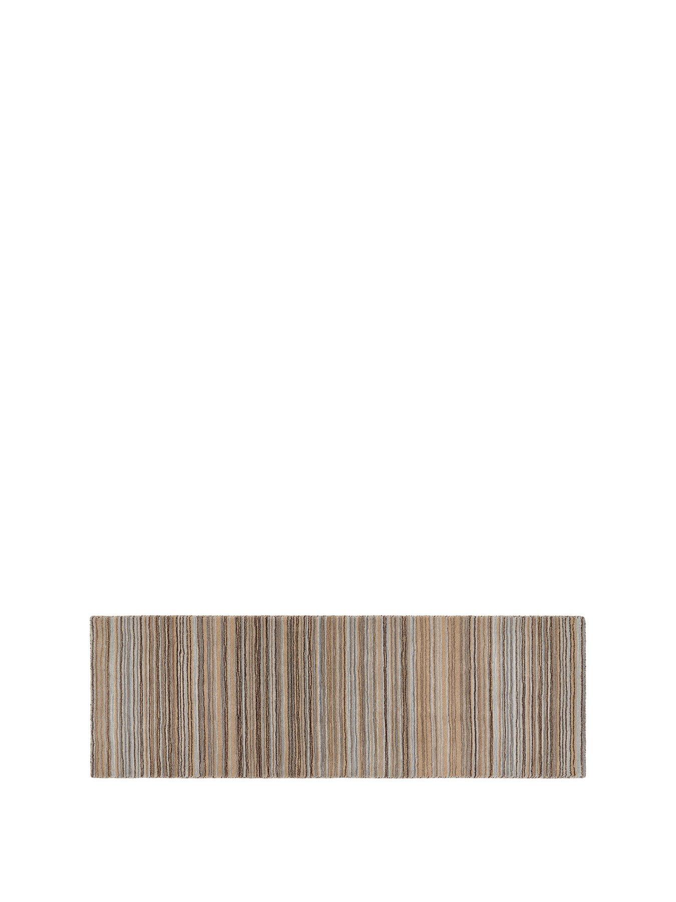  image of the-very-collection-fine-stripes-beige-runner