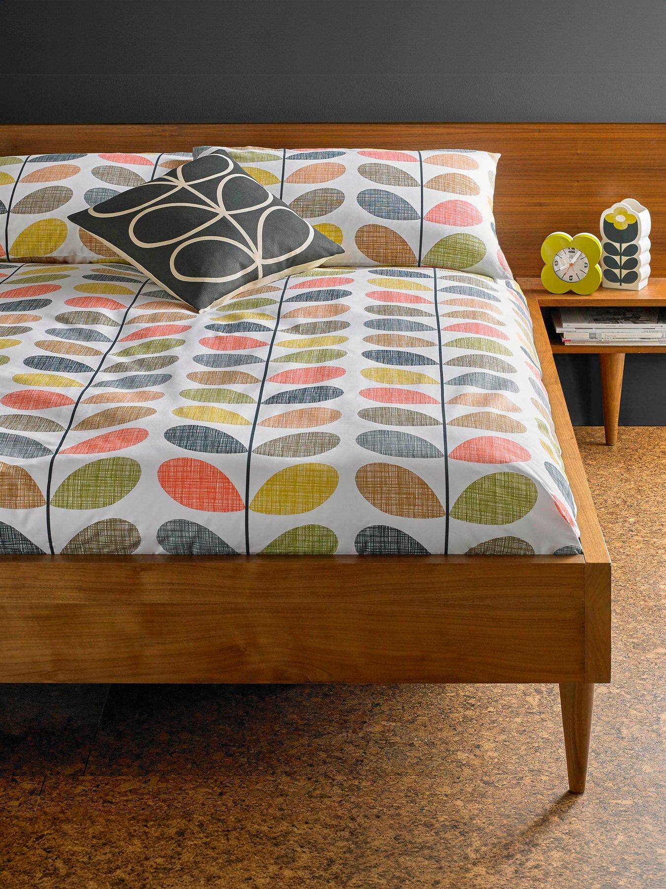 Orla Kiely Scribble Stem Pillowcase Pair- Multi