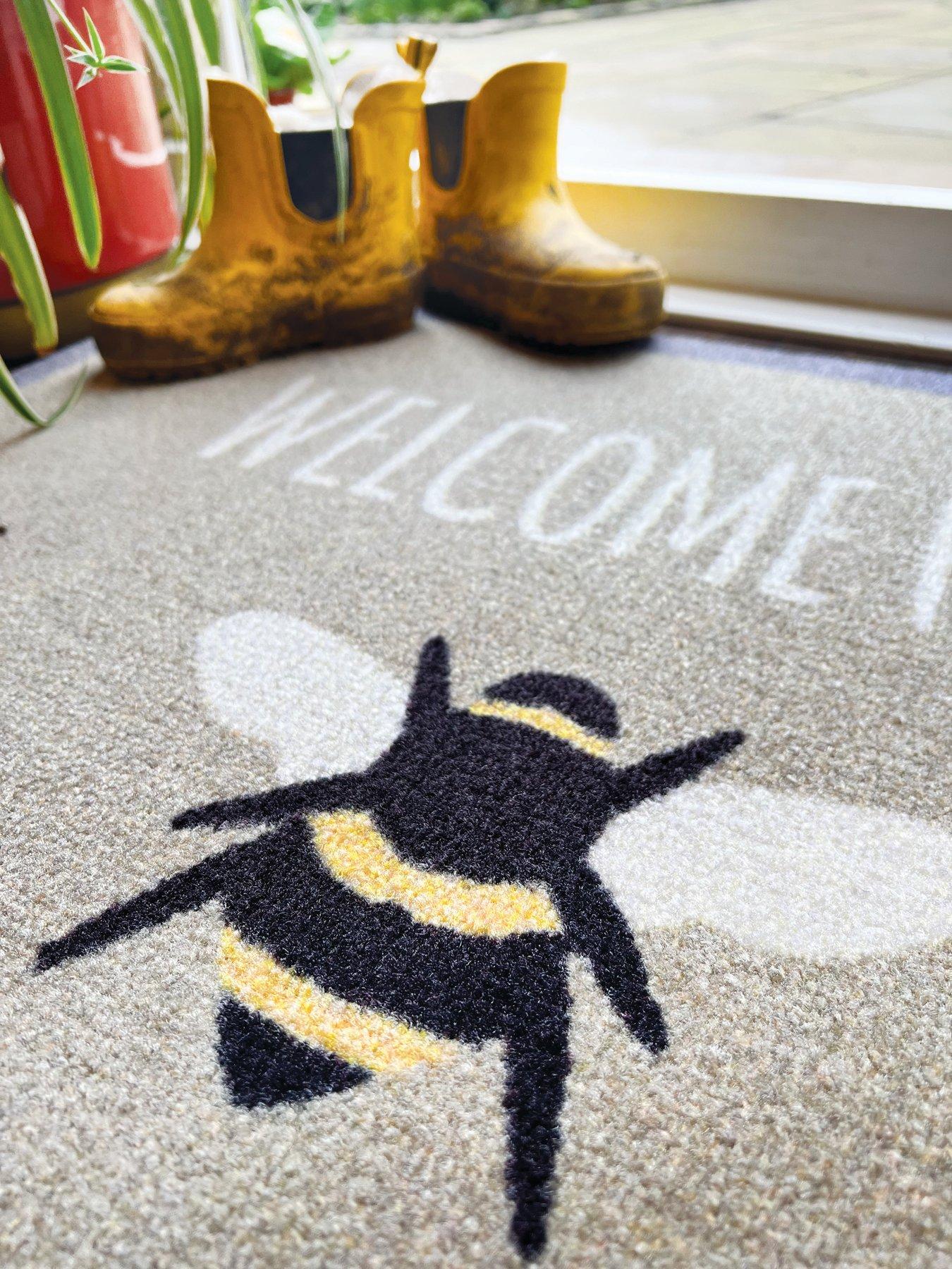Image 4 of 4 of Very Home My Bees Doormat - Multi