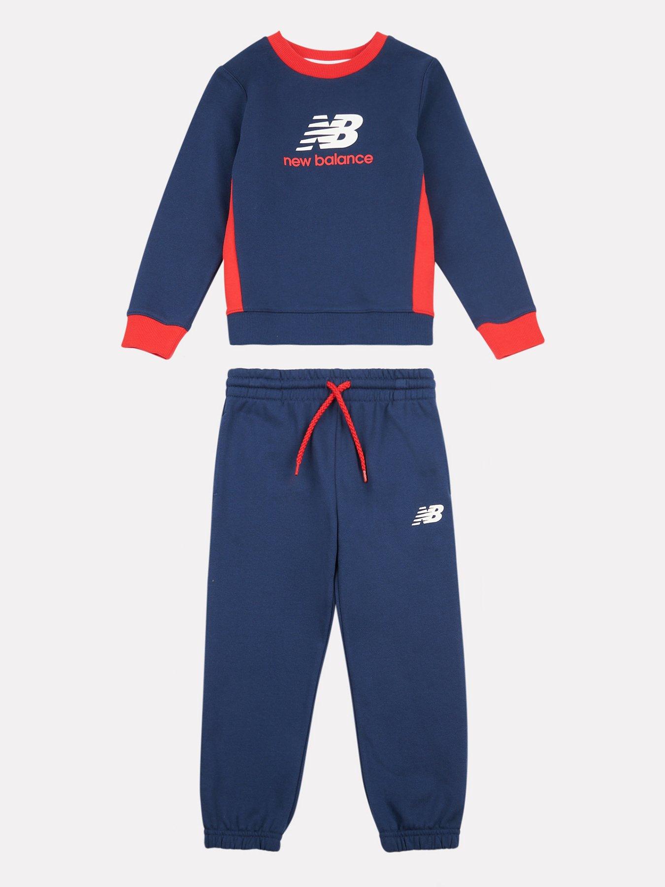  image of new-balance-kids-boys-contrast-french-terry-crew-amp-jogger-set-navy