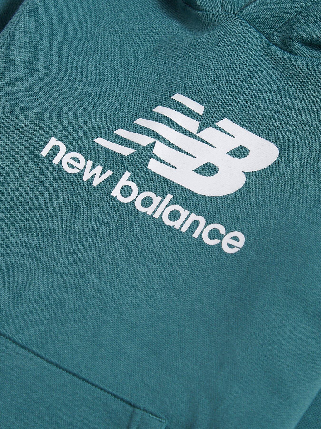  image of new-balance-junior-boys-french-terry-stacked-logo-hoodie-amp-jogger-set-green