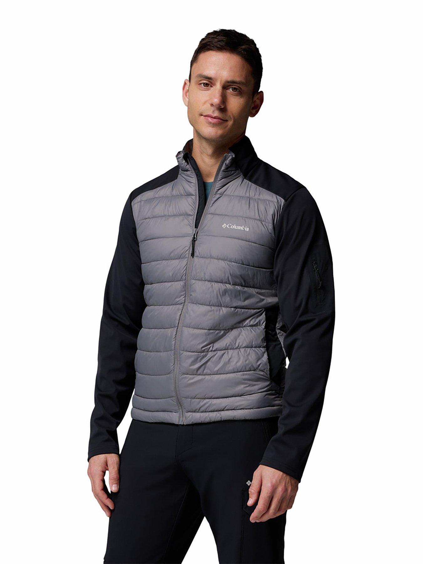undefined Men's Tech Hybrid Softshell Jacket - Grey