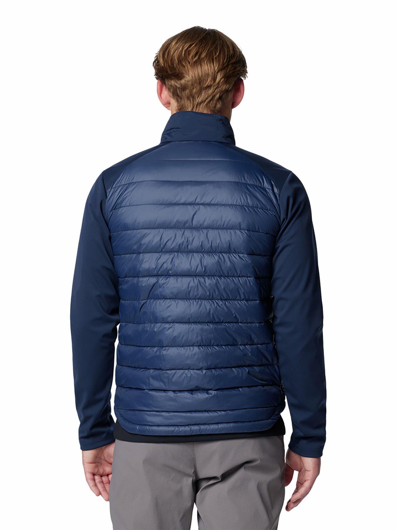 Image 2 of 6 of Columbia Men's Tech Hybrid Softshell Jacket - Navy