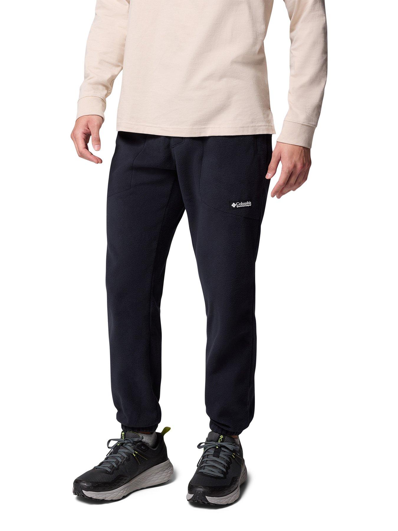  image of columbia-mens-sequoia-grove-fleece-pant-black