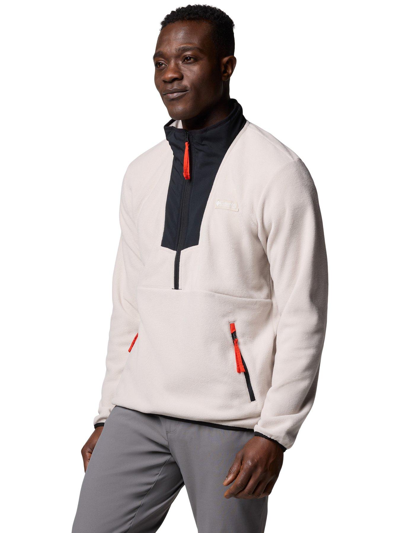 Image 4 of 5 of Columbia Men's Sequoia Grove Half Zip Fleece - Beige