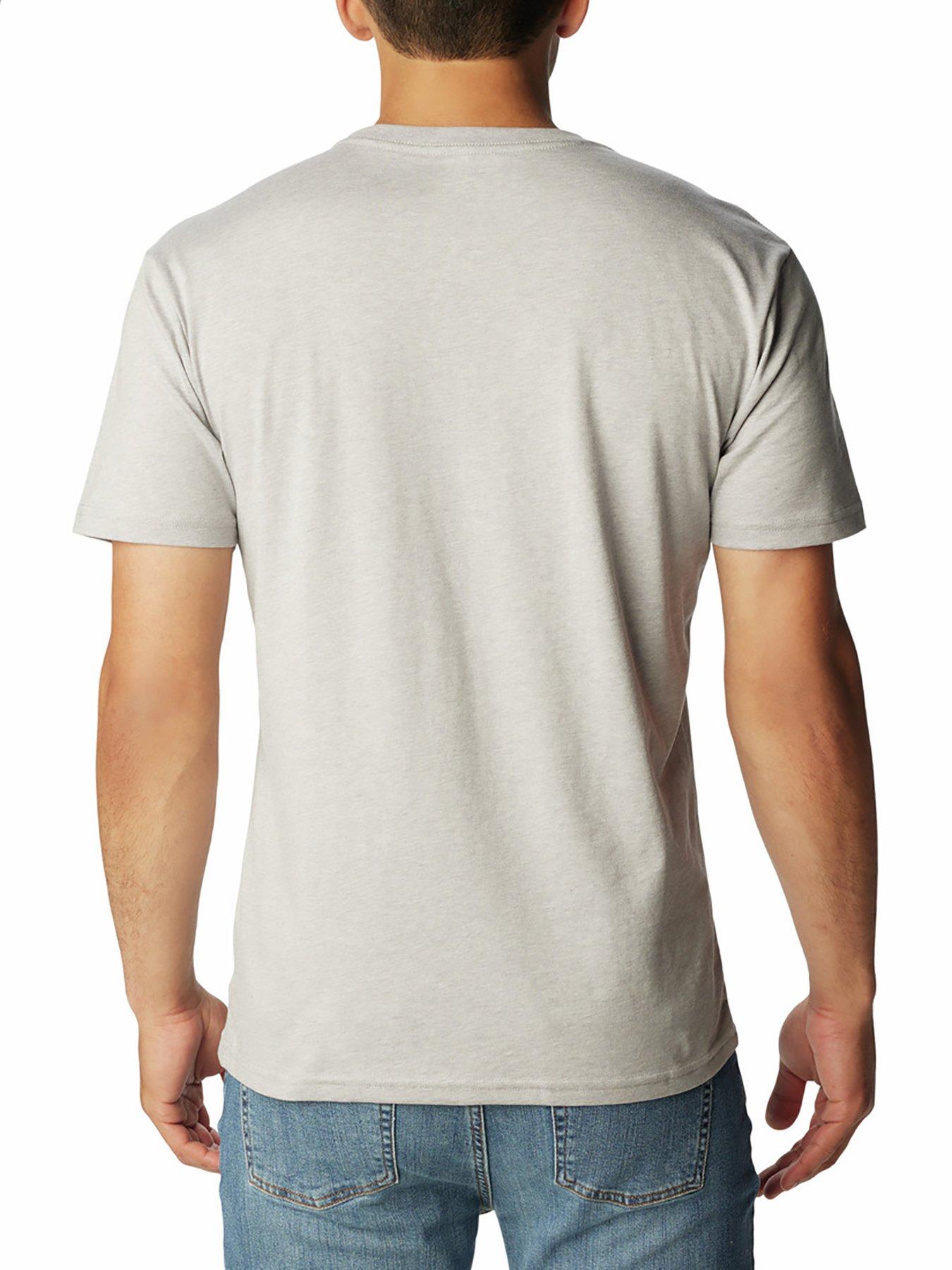 Image 2 of 4 of Columbia Men's Csc Basic Logo Short Sleeve Tee - Grey