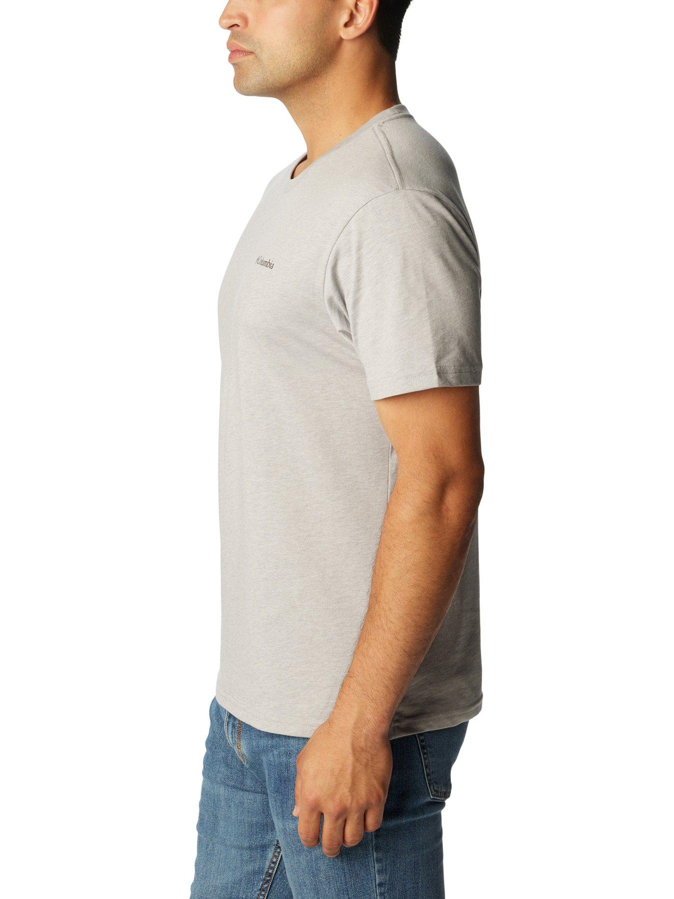 Image 3 of 4 of Columbia Men's Csc Basic Logo Short Sleeve Tee - Grey