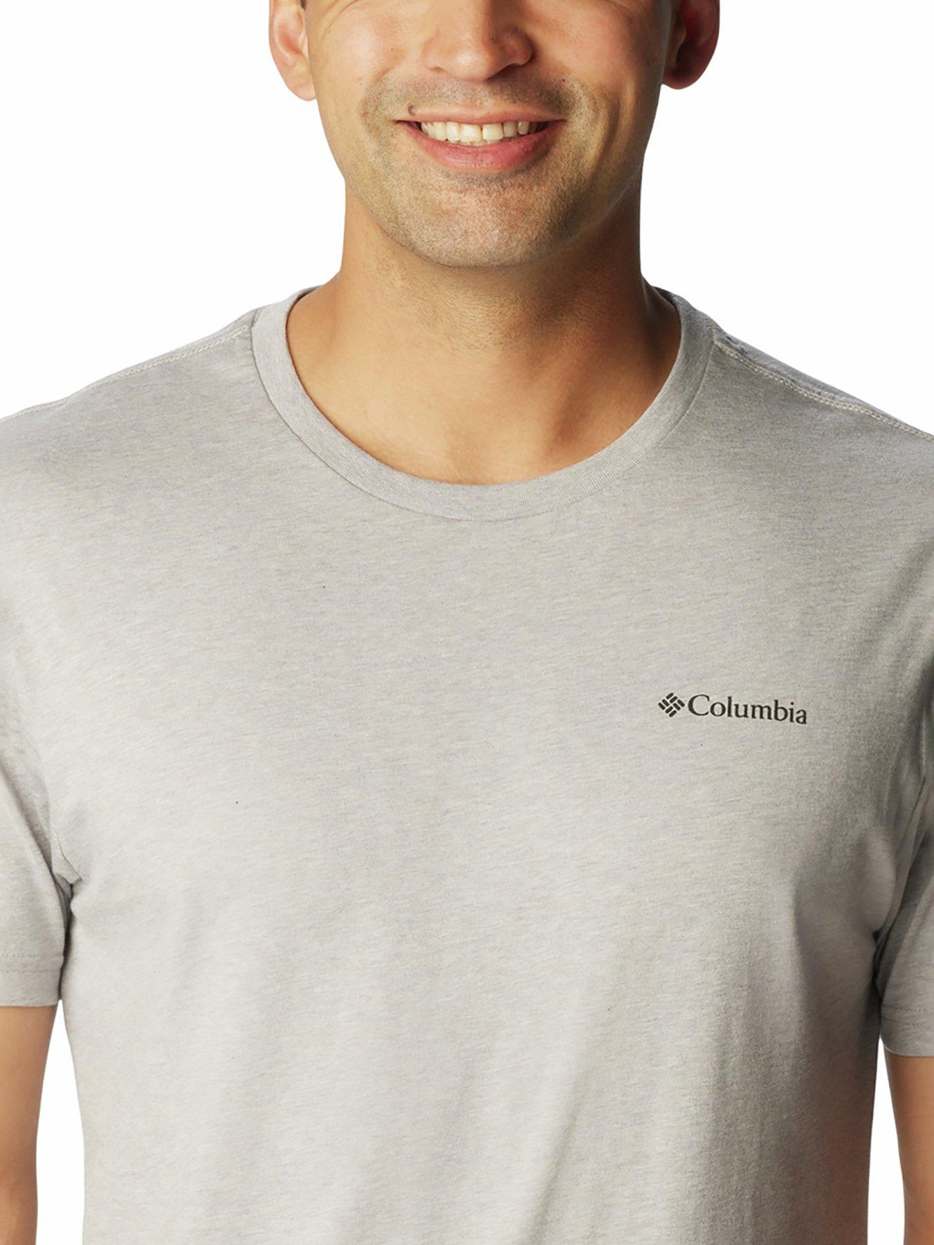 Image 4 of 4 of Columbia Men's Csc Basic Logo Short Sleeve Tee - Grey