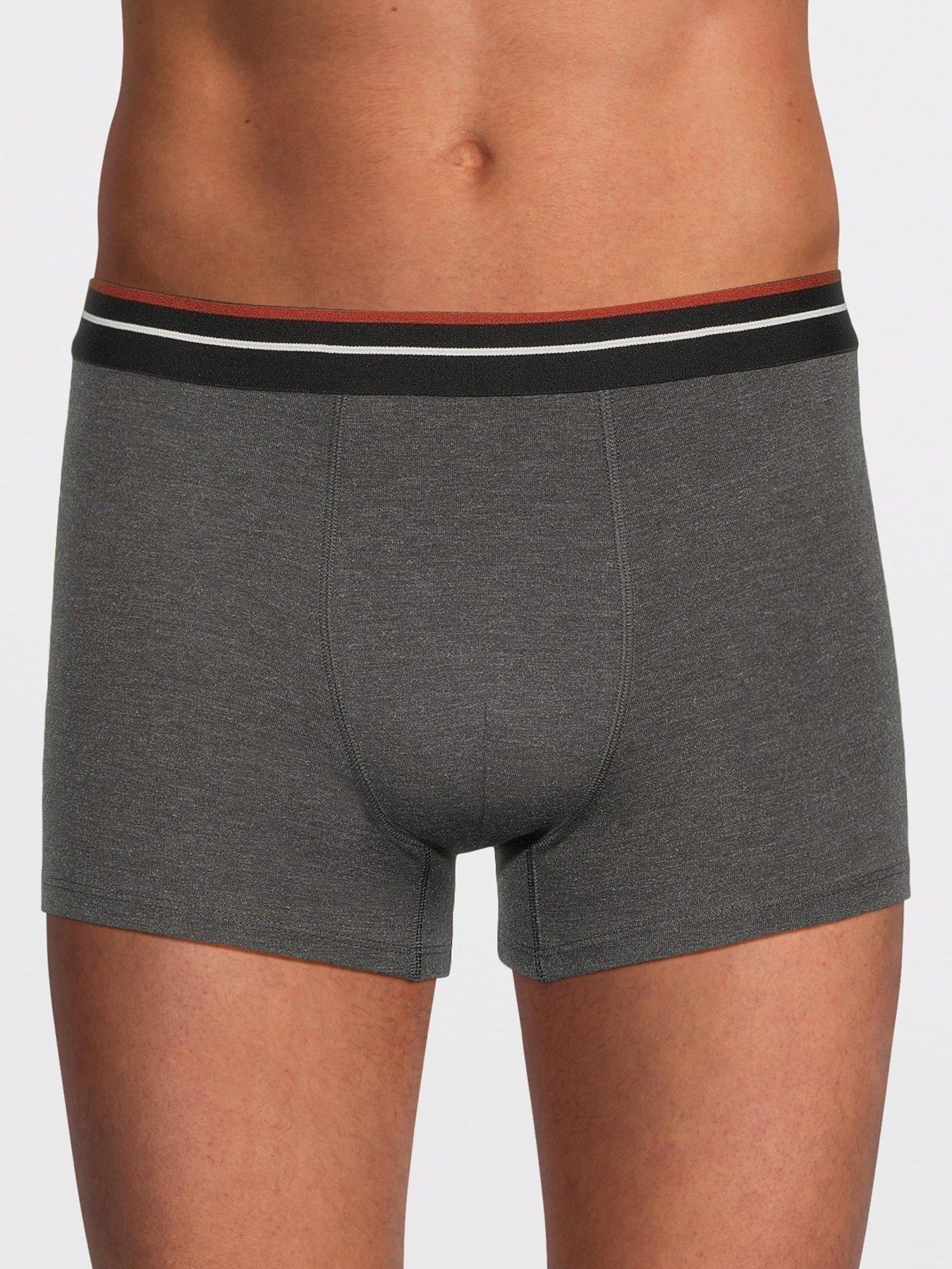 Image 2 of 3 of Very Man 3 Pack Trunks - Navy/Burgundy
